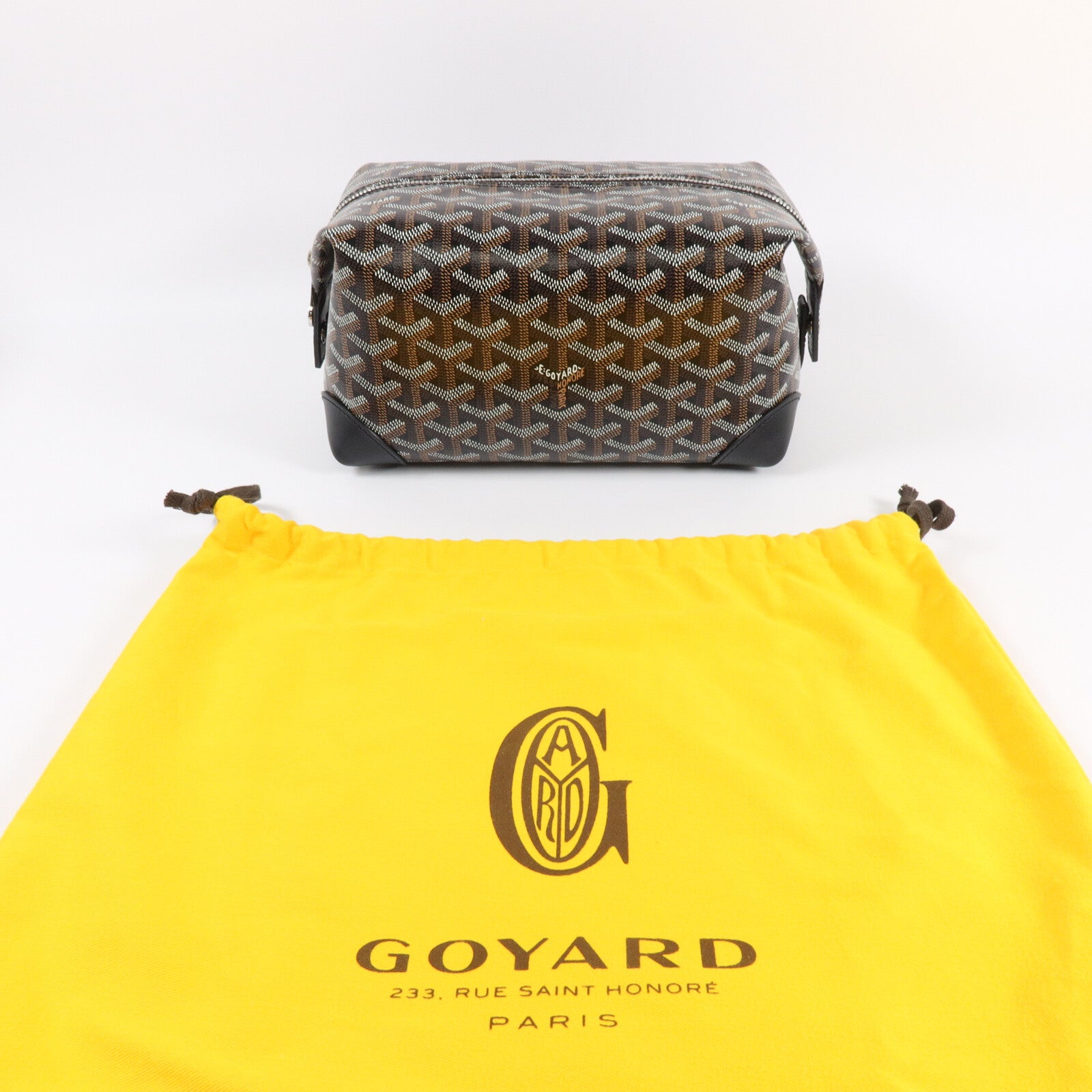 GOYARD 塗層帆布Bowling 25手拿包