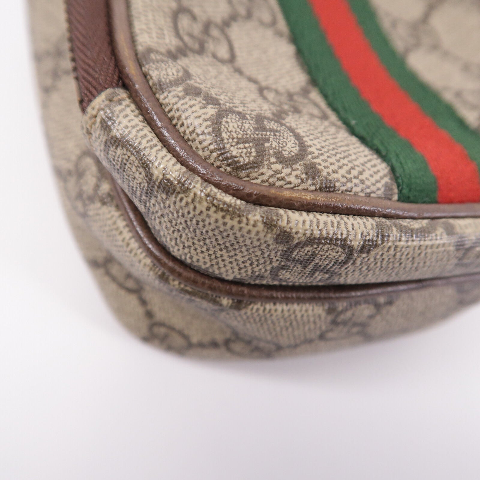 GUCCI 塗層帆布Ophidia GG肩背袋