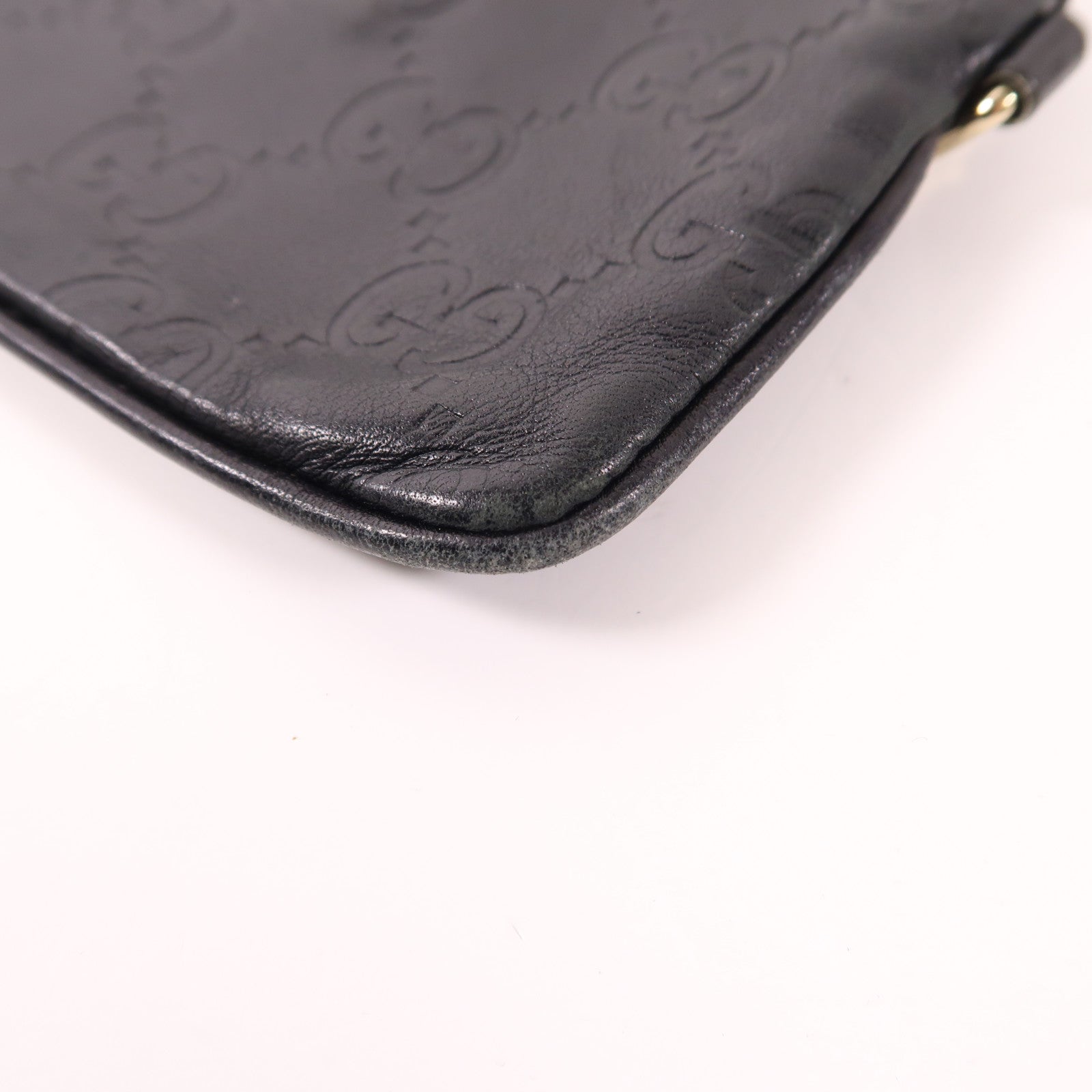 GUCCI 牛皮皮革Coin Case金扣零錢包