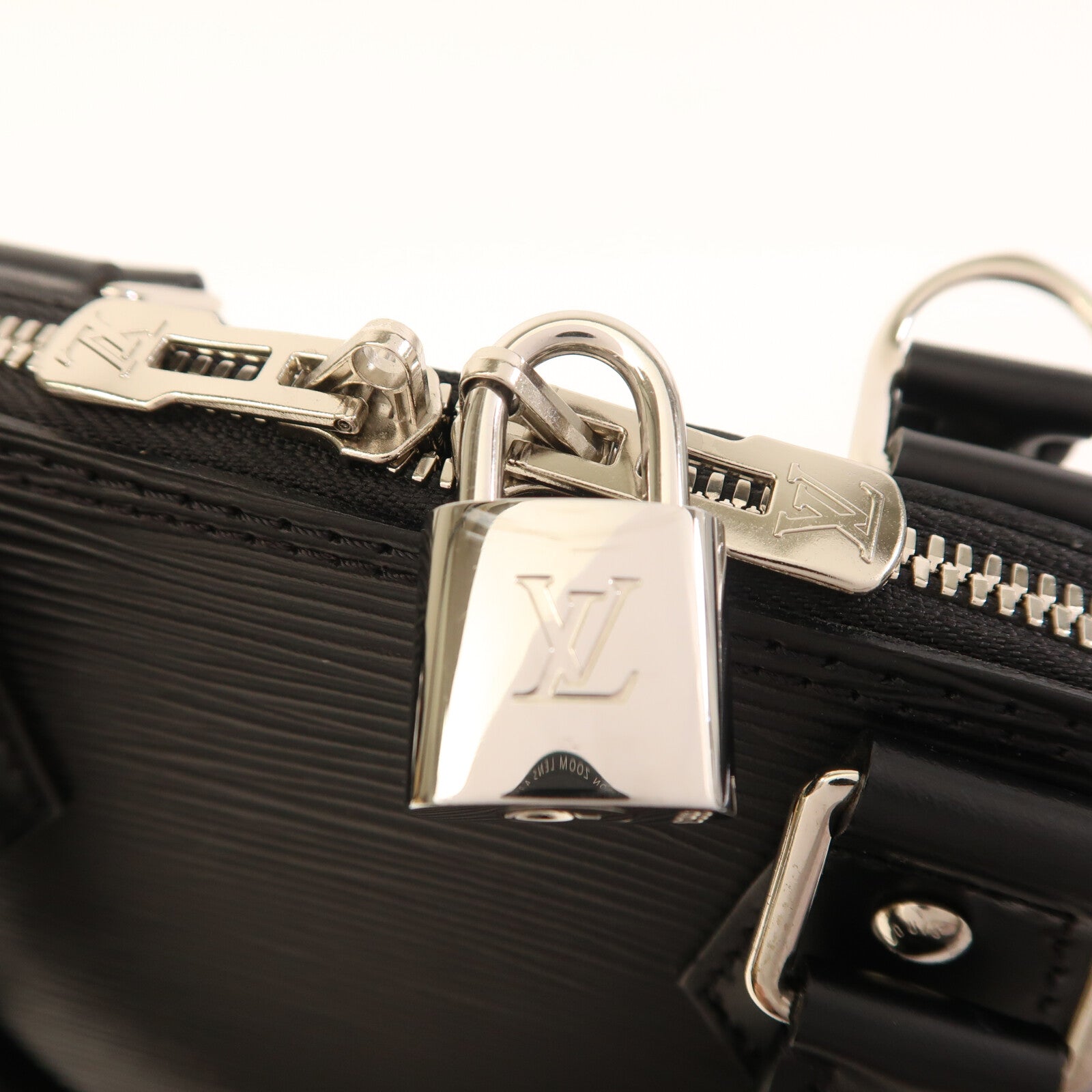 LOUIS VUITTON Epi Alma BB銀扣手挽肩背兩用袋