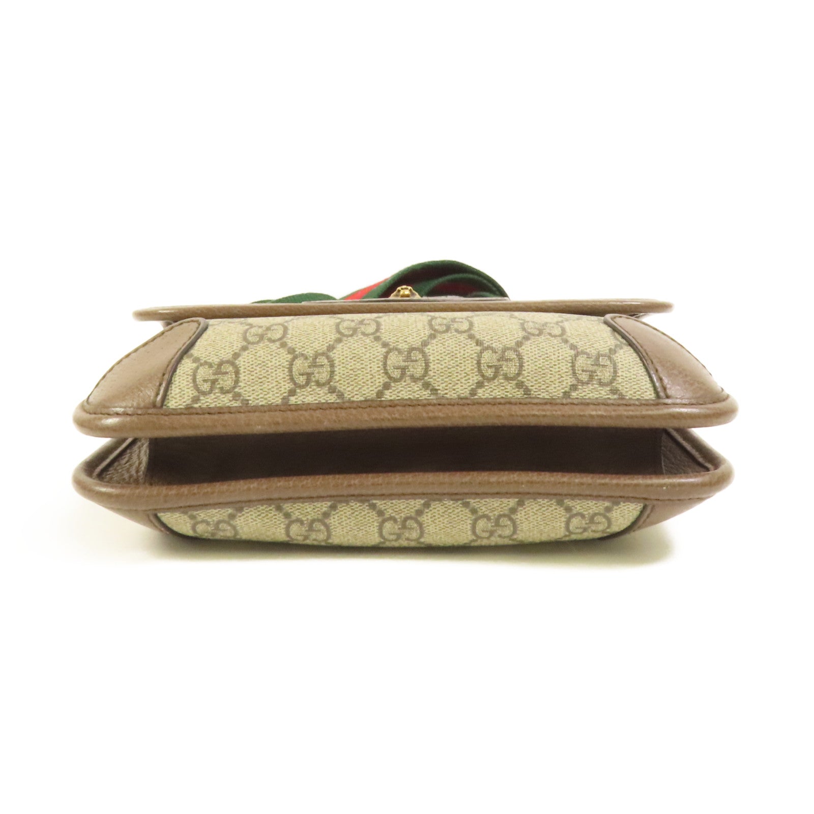 GUCCI 塗層帆布Neo Vintage Small金扣肩背袋