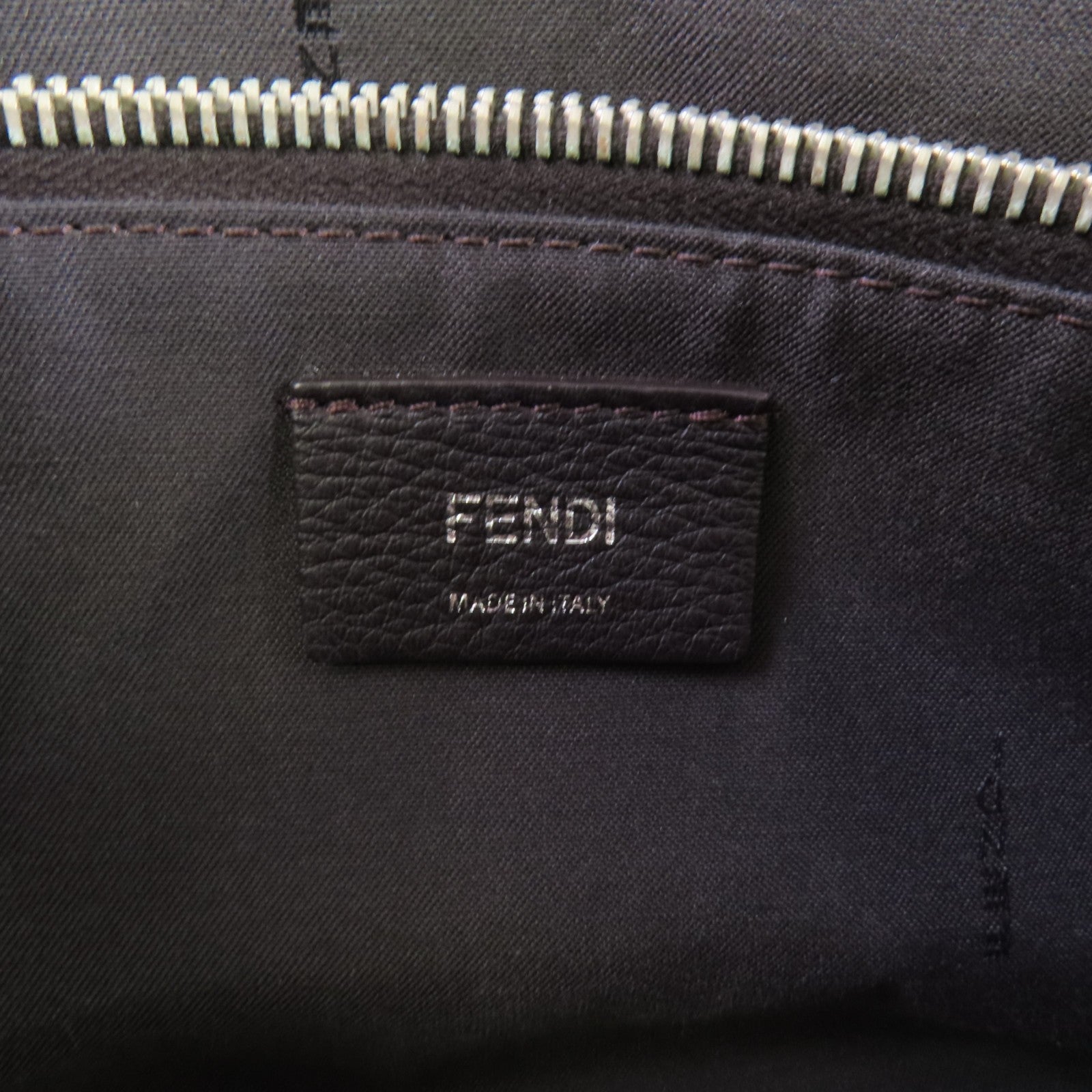 FENDI 牛皮皮革By The Way銀扣手挽肩背兩用袋