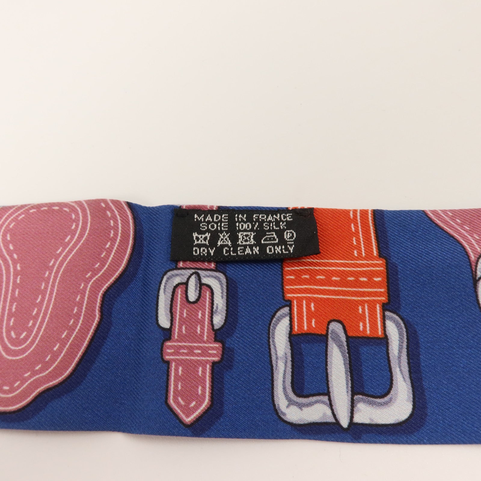 HERMES 絲質Twilly絲巾