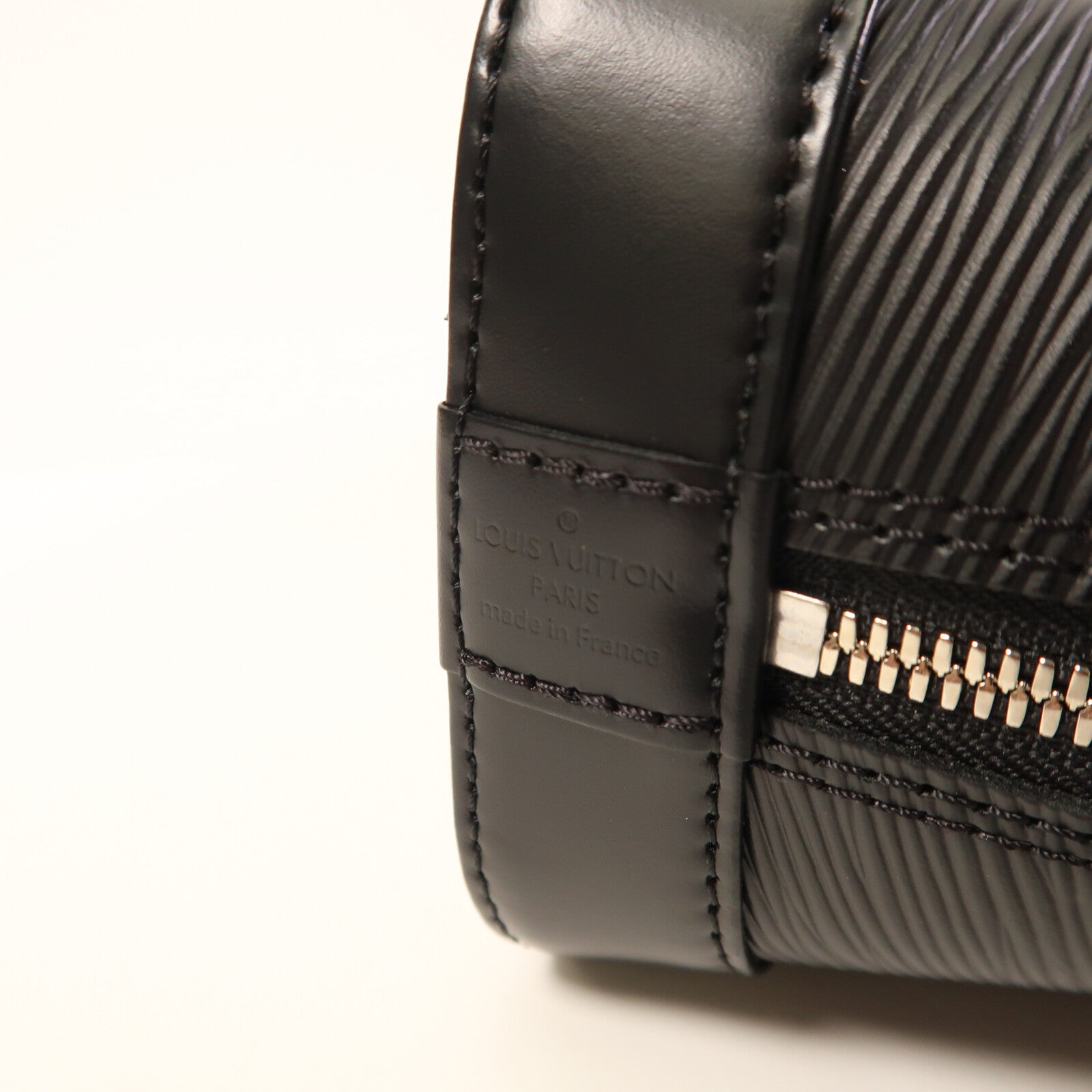 LOUIS VUITTON Epi Alma BB銀扣手挽肩背兩用袋