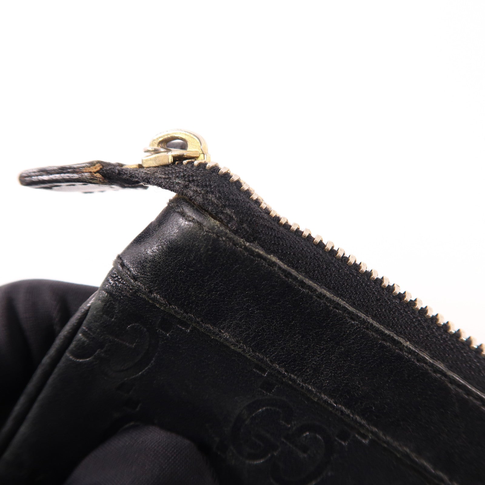 GUCCI 牛皮皮革Coin Case金扣零錢包