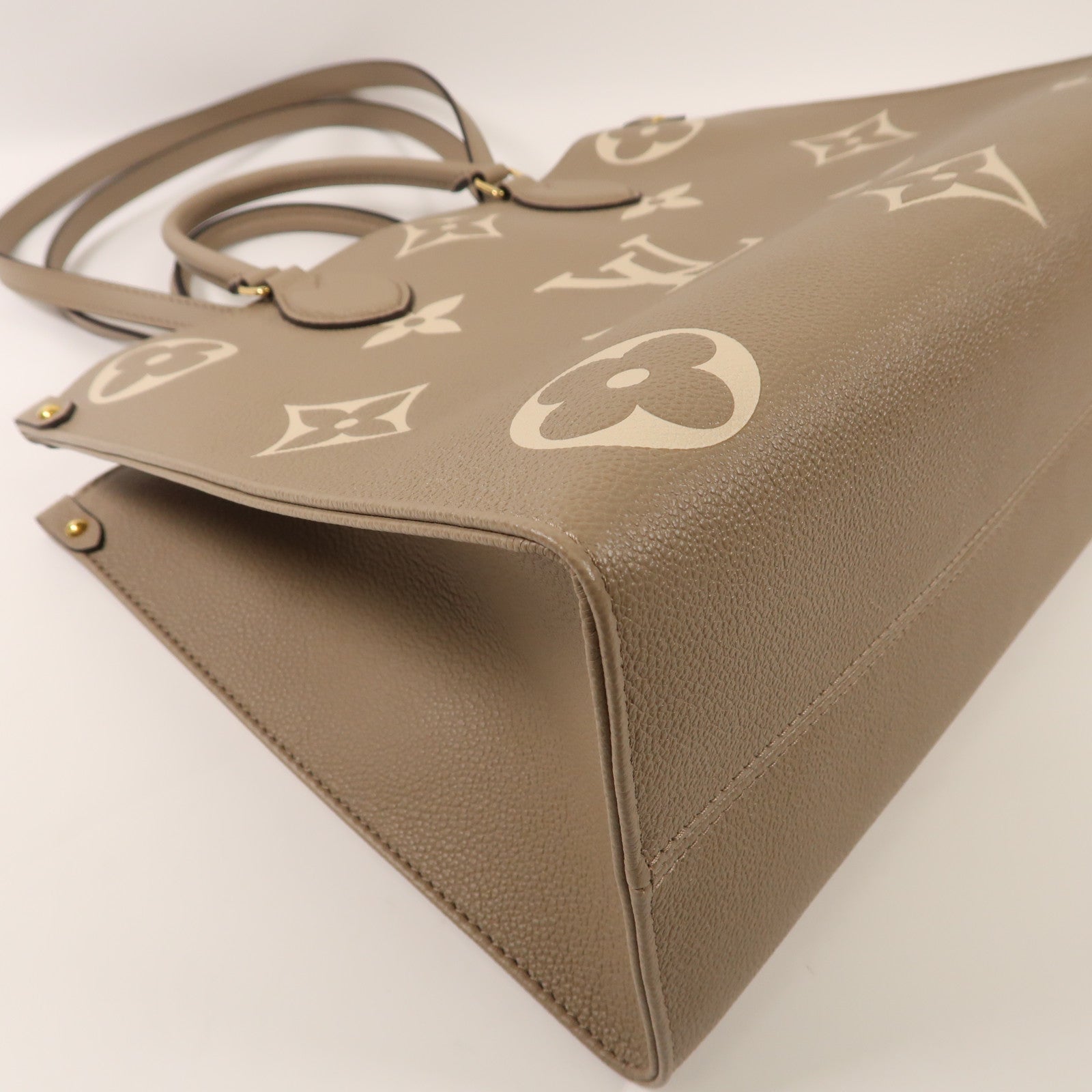 LOUIS VUITTON Empreinte皮革OnTheGO金扣手挽肩背兩用袋