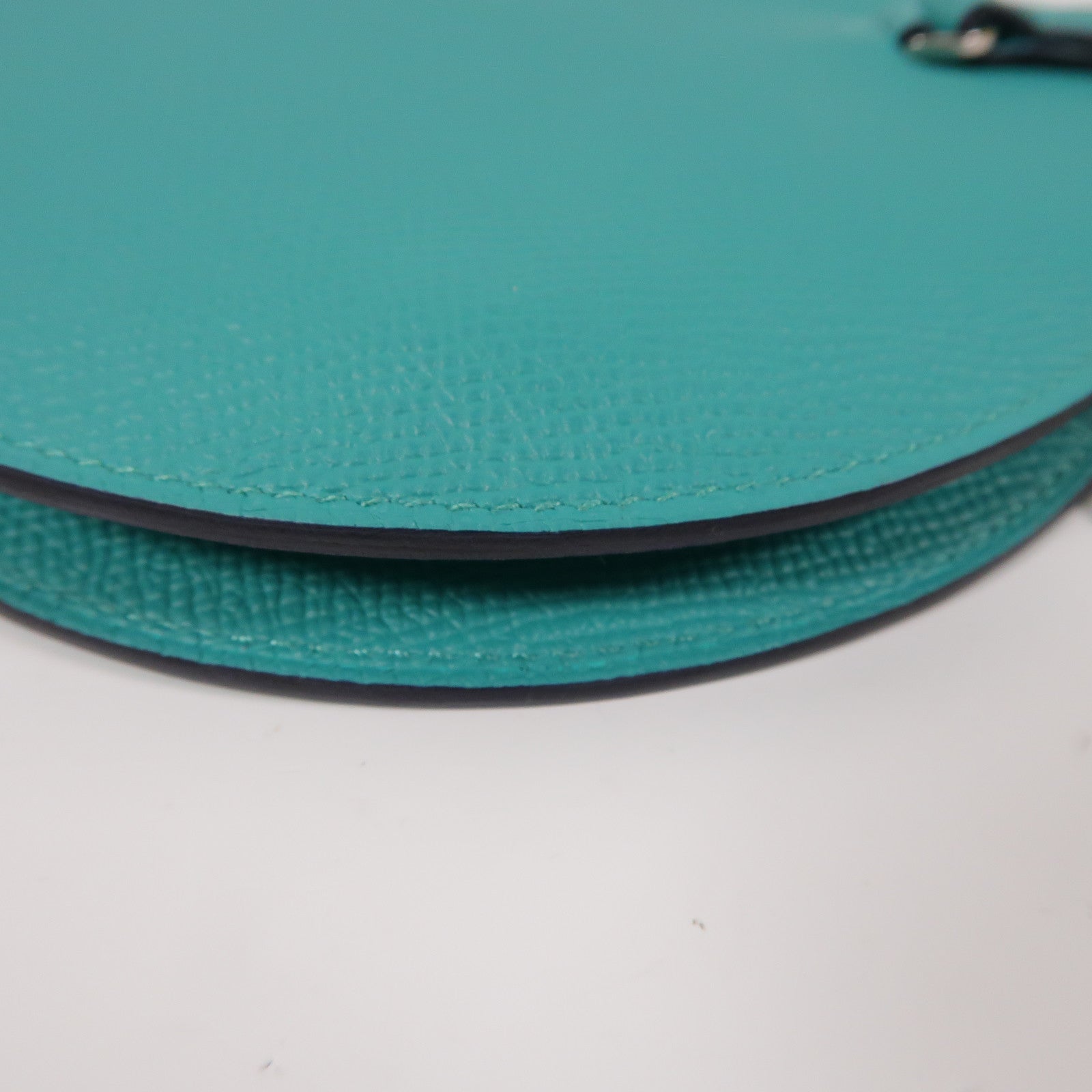 HERMES Epsom皮革In The Loop Mini Wallet銀扣手拿長錢包彩色