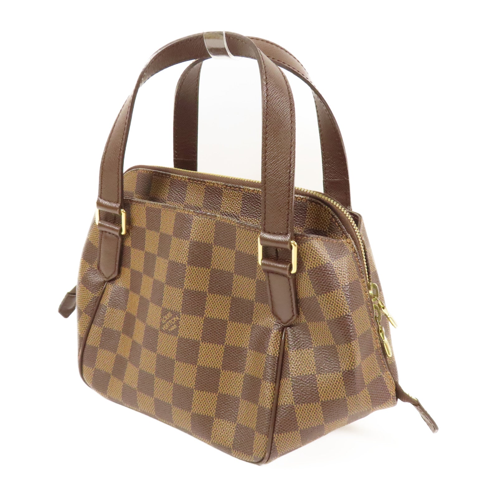 LOUIS VUITTON GHW Belem PM Hand Bag N51173 Damier Brown