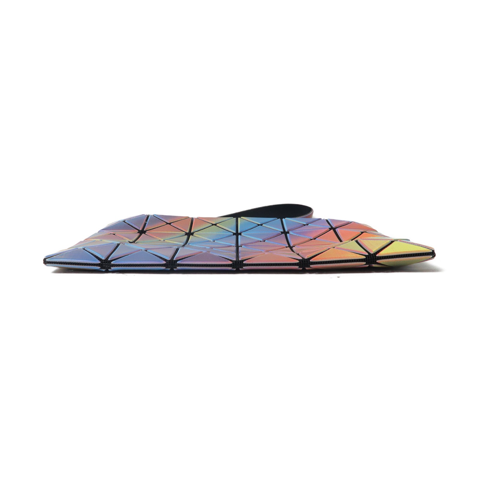 BAO BAO ISSEYMIYAKE PVC Bao Bao Pouch銀扣手拿包彩色