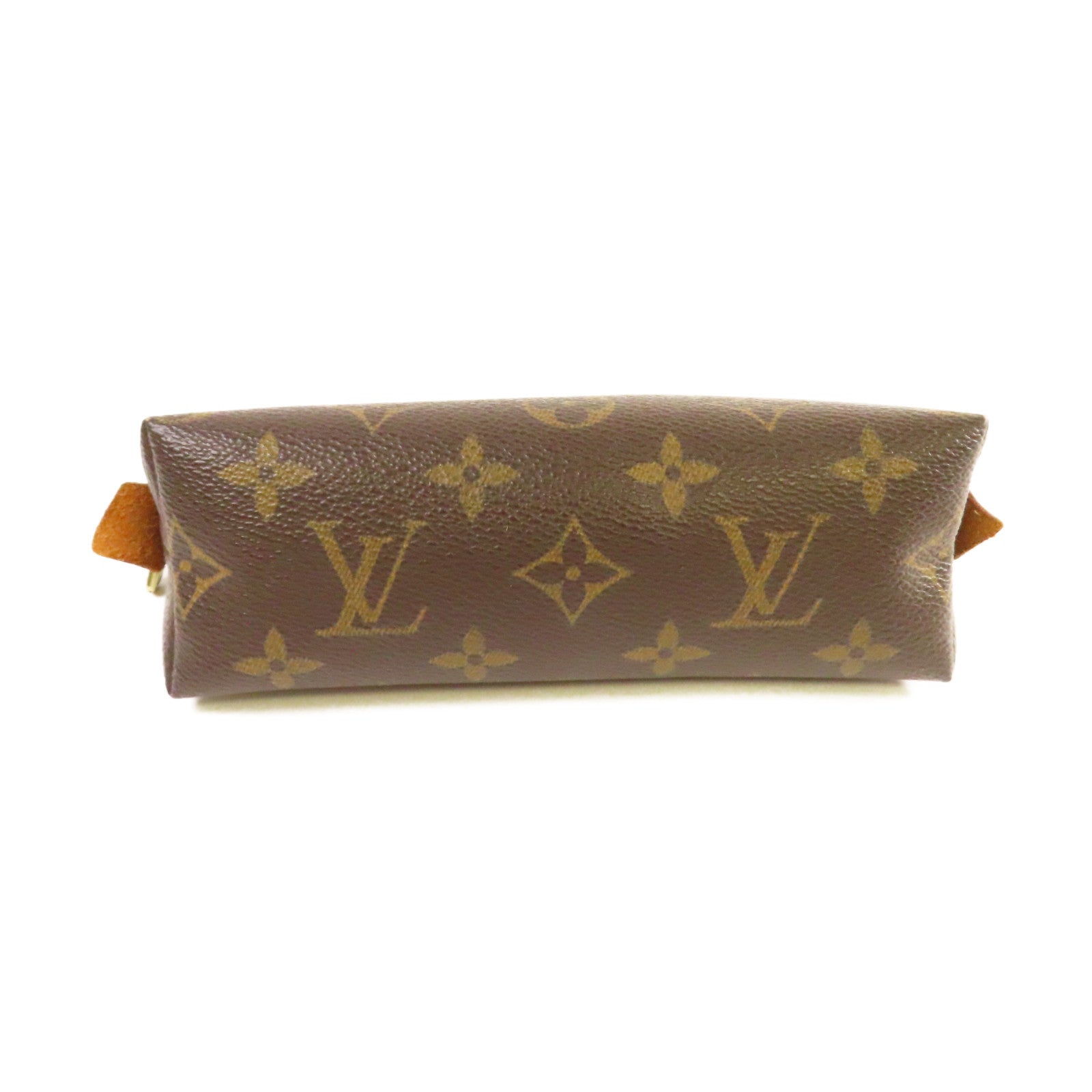LOUIS VUITTON 【激減優惠】Monogram Cosmetic Pouch金扣化妝包啡色
