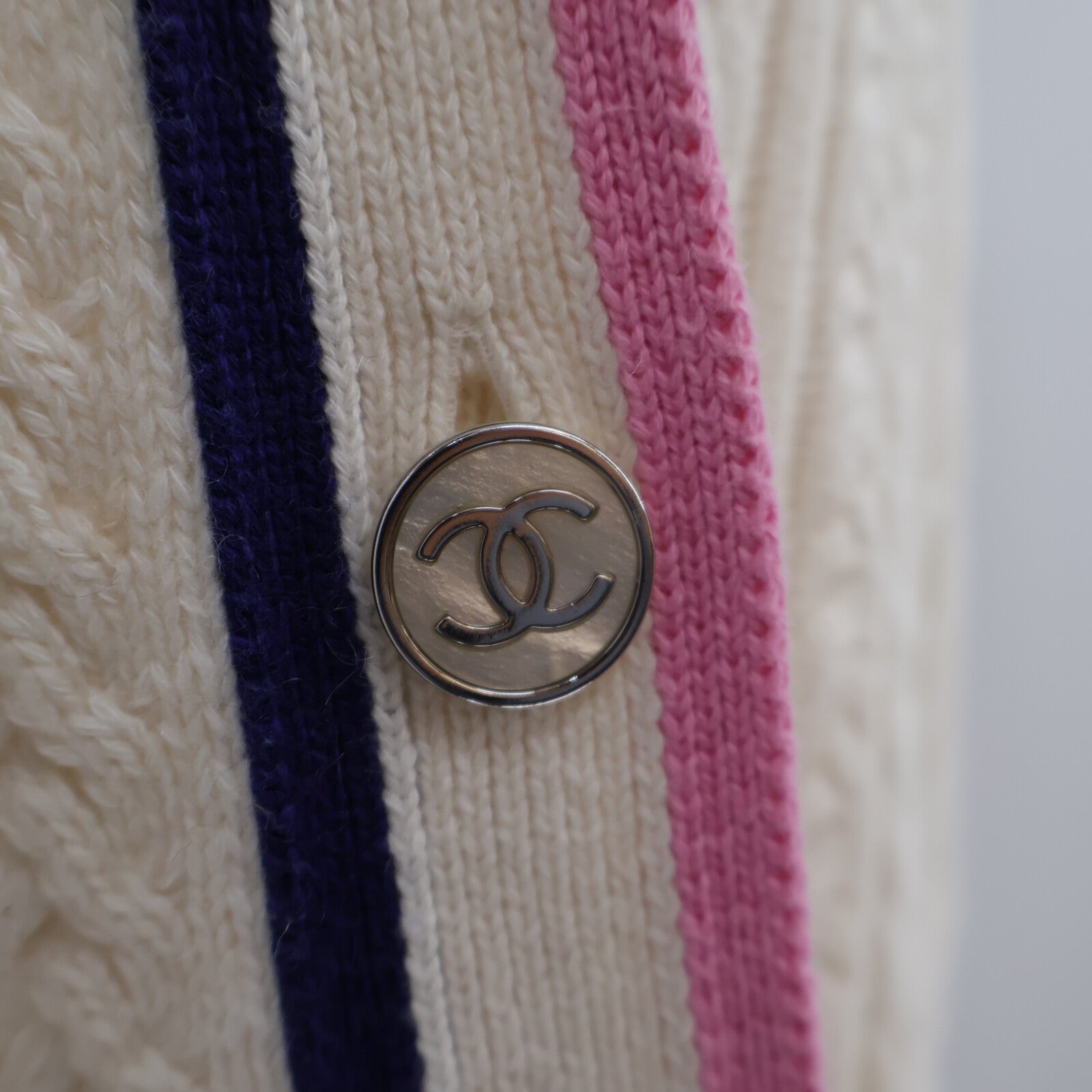 CHANEL Coco Button Line Long Cardigan外套
