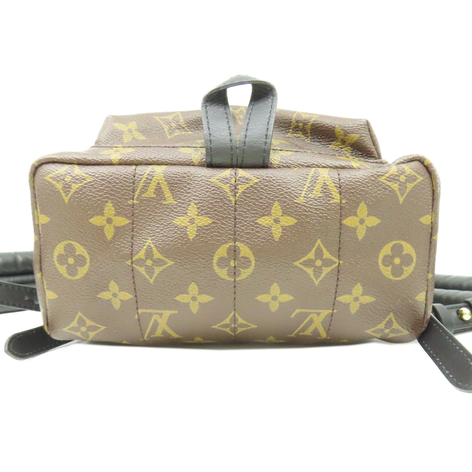LOUIS VUITTON 【激減優惠】Monogram Palm Springs PM金扣背包啡色