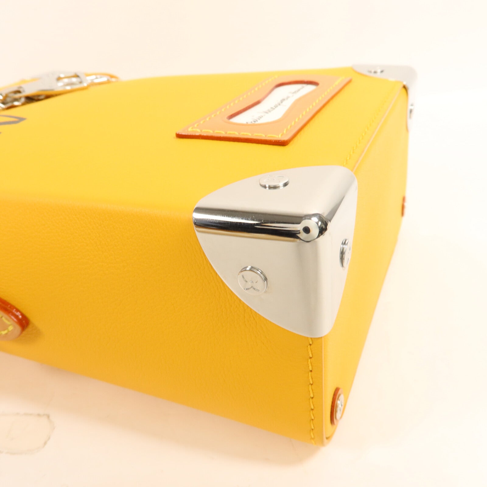 LOUIS VUITTON 牛皮皮革Vertical Box Trunk手挽肩背兩用袋