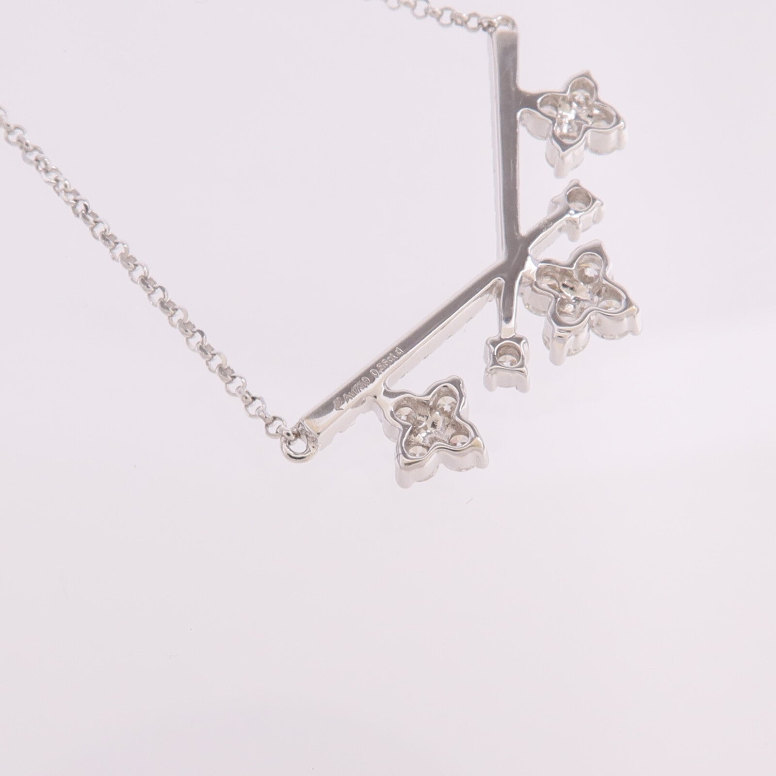 JEWELRY 18K白金Diamond Necklace鑽石項鍊