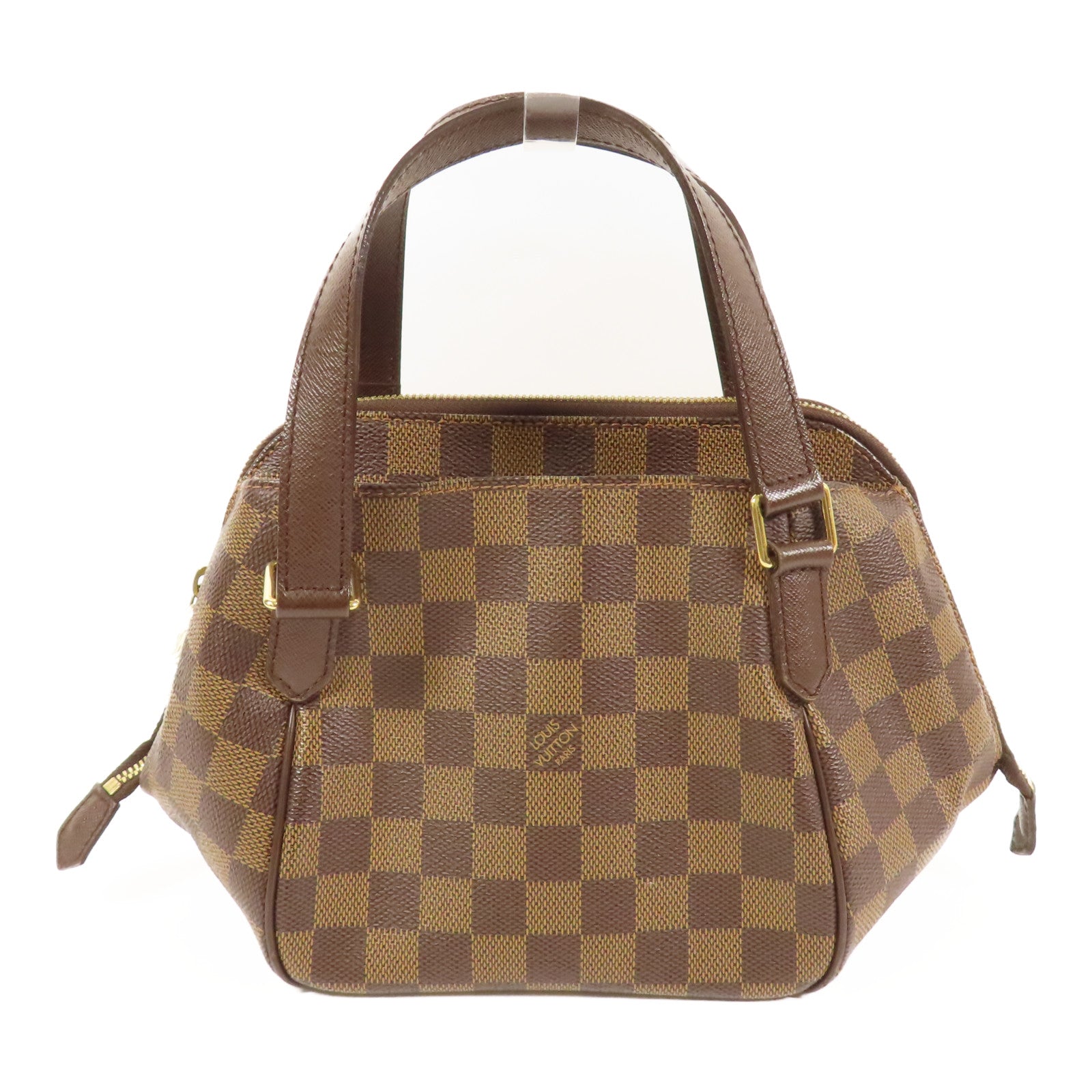LOUIS VUITTON GHW Belem PM Hand Bag N51173 Damier Brown