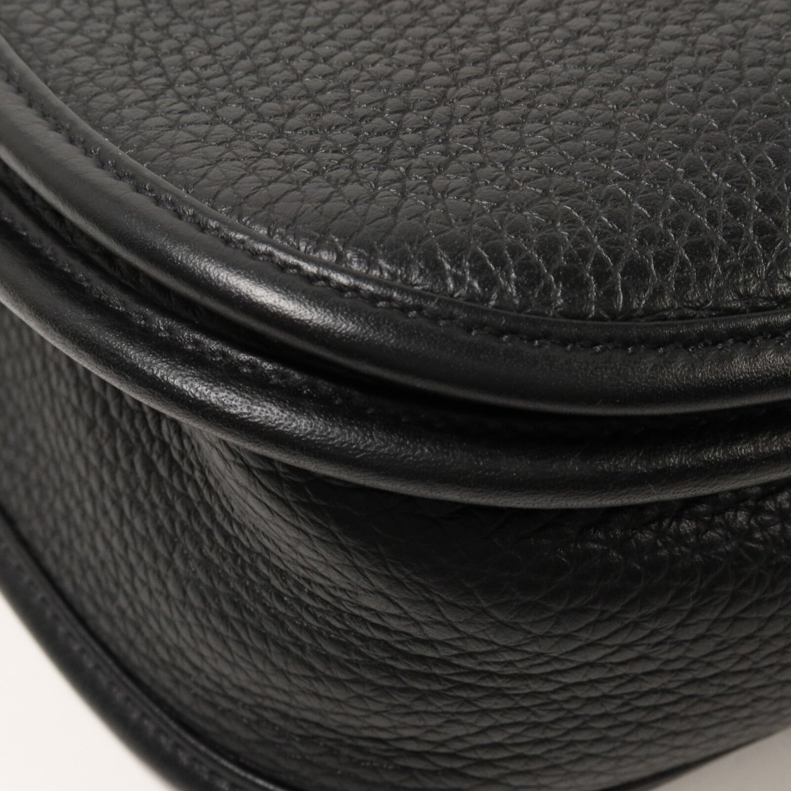 HERMES Clemence皮革Evelyne PM 肩背袋Noir