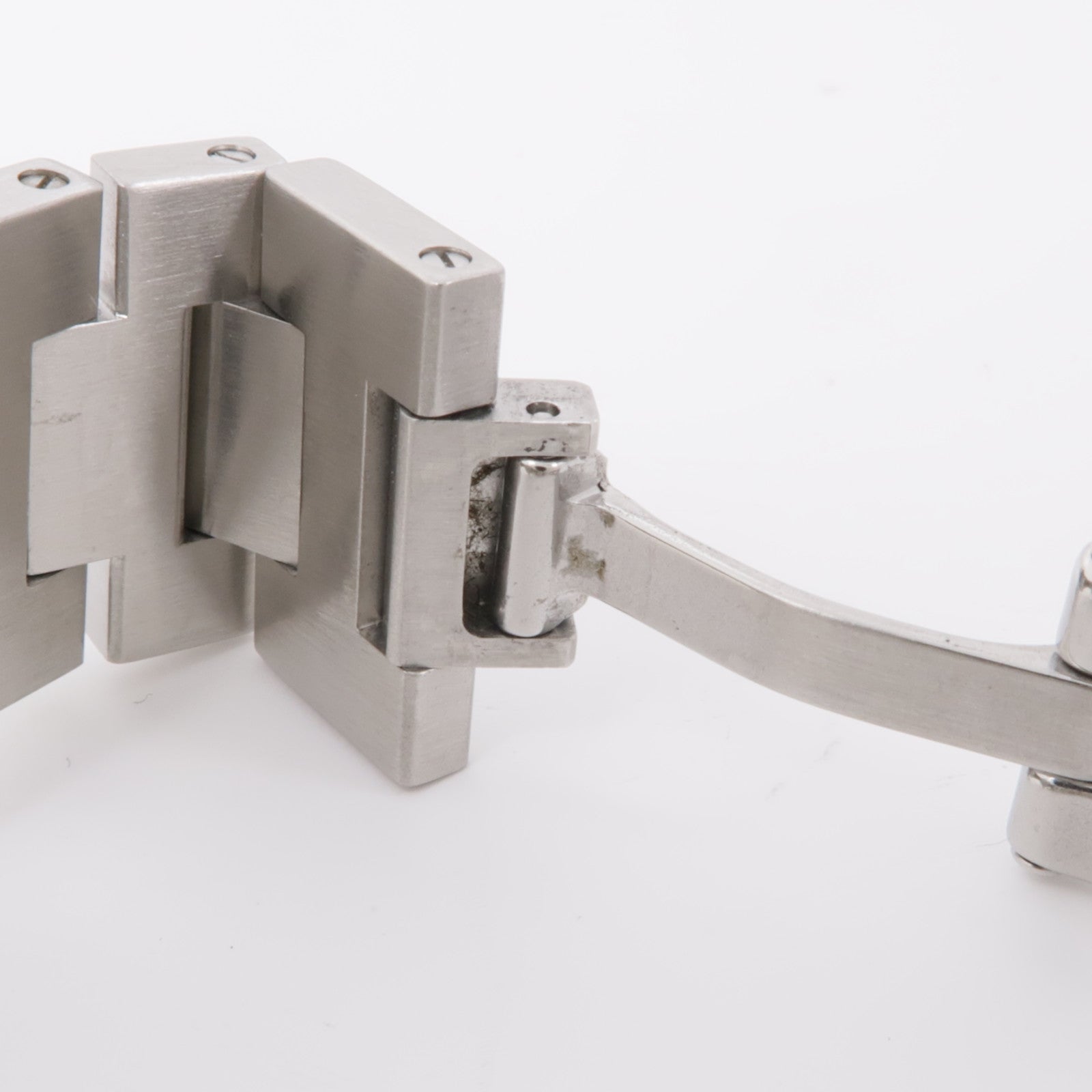 CARTIER Pasha C Big Date W31058M7 Automatic Watch Stainless Steel Pink