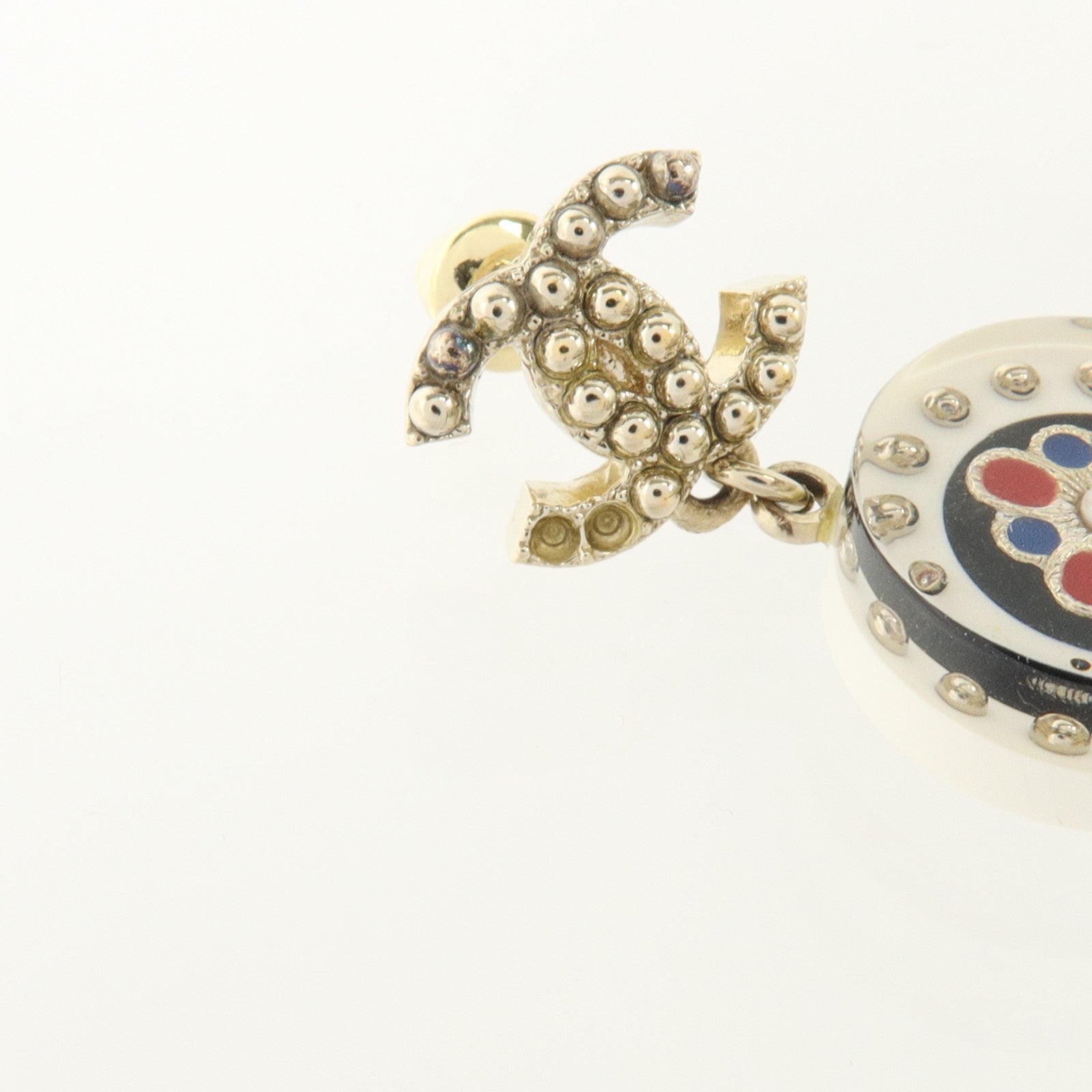 CHANEL PVC/金屬Earrings耳環