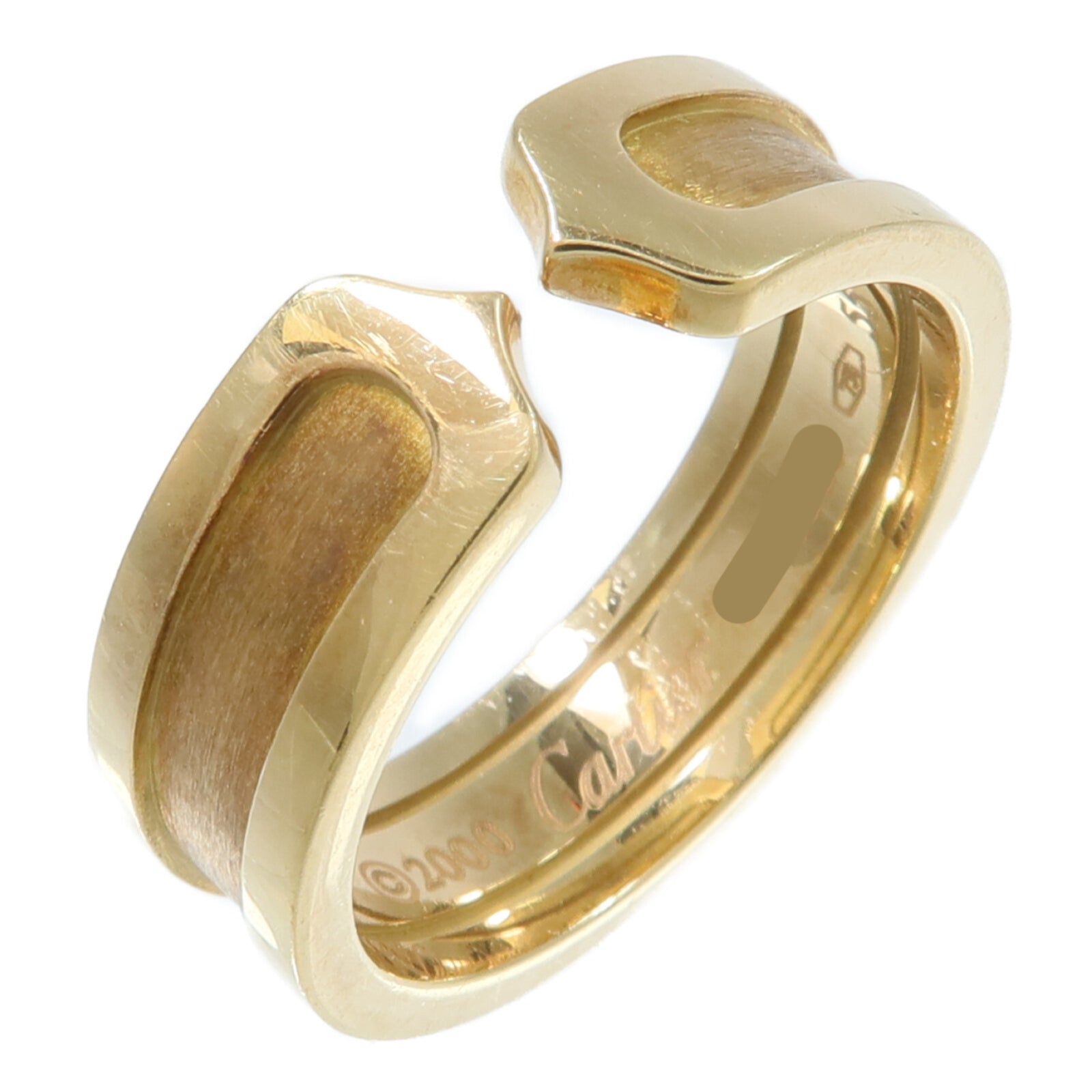 CARTIER 18K黃金C2 Ring戒指