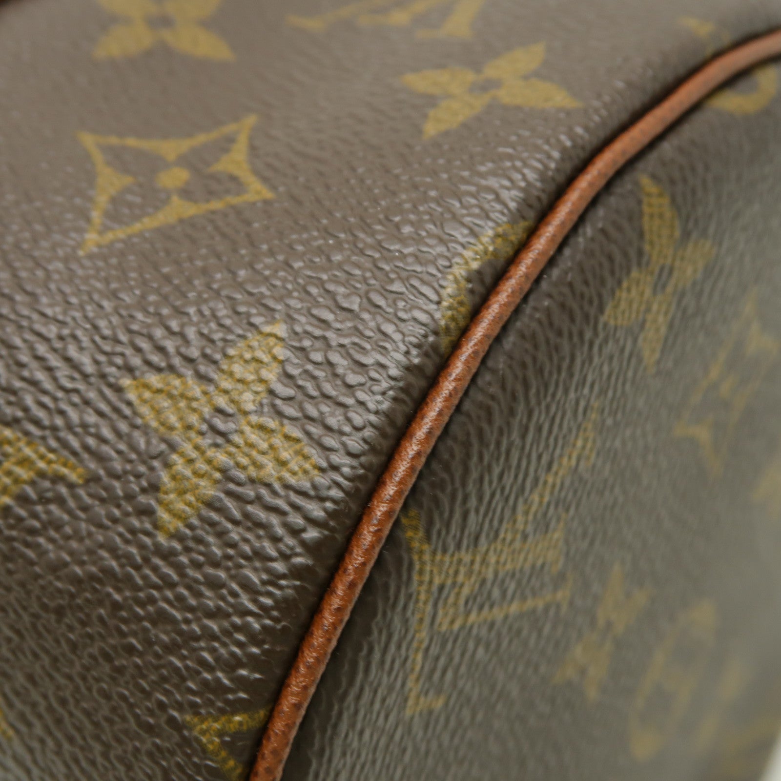 LOUIS VUITTON 【激減優惠】Monogram Papillon GM金扣肩背袋棕色