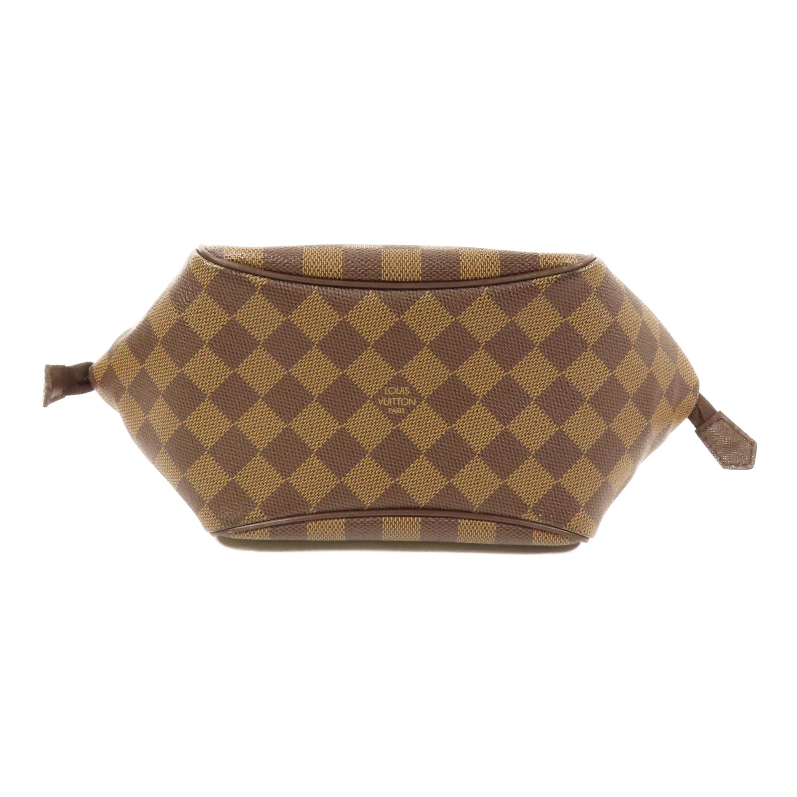 LOUIS VUITTON GHW Belem PM Hand Bag N51173 Damier Brown