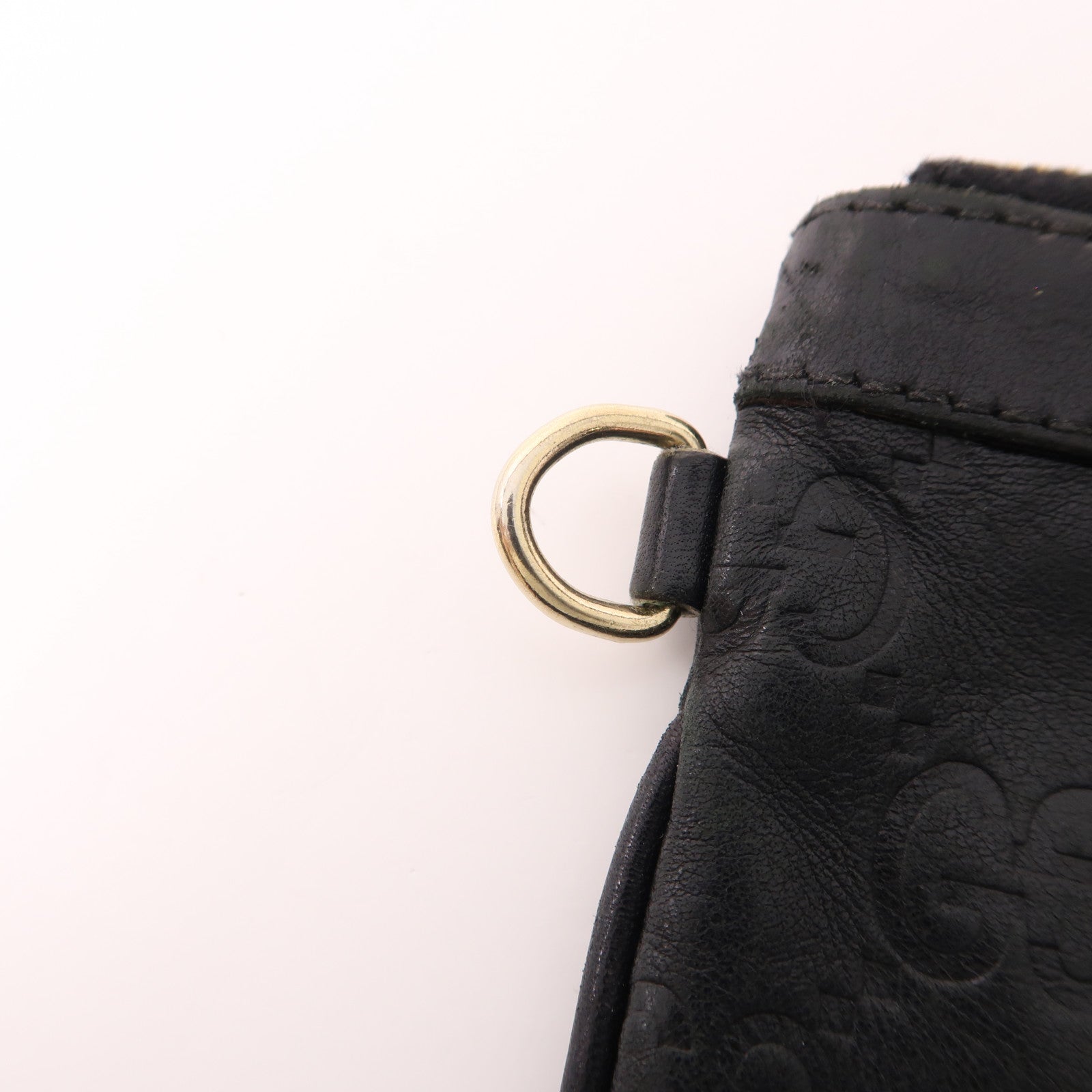GUCCI 牛皮皮革Coin Case金扣零錢包