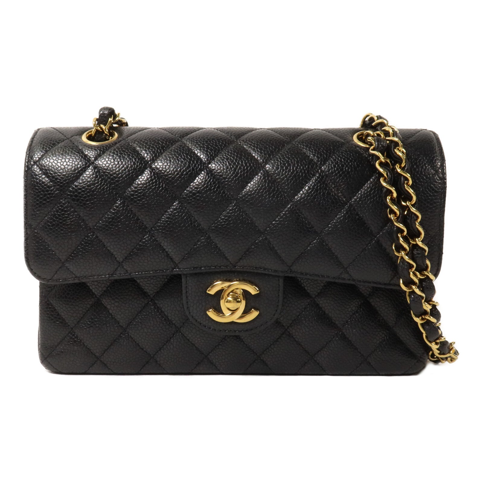 CHANEL 牛皮皮革Classic 23鏈帶肩背袋