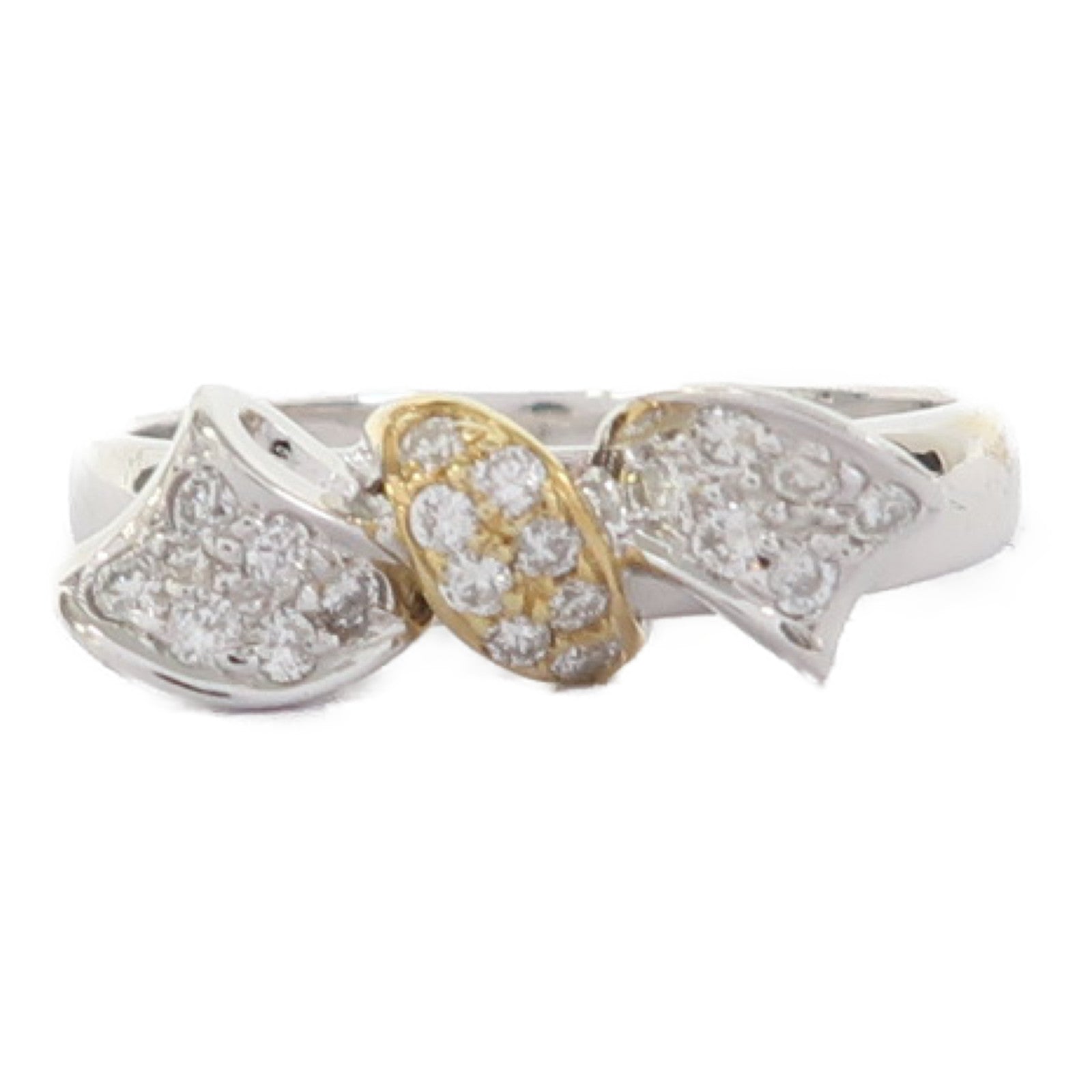 JEWELRY 【激減優惠】18K白金Diamond Ring戒指US#6.25