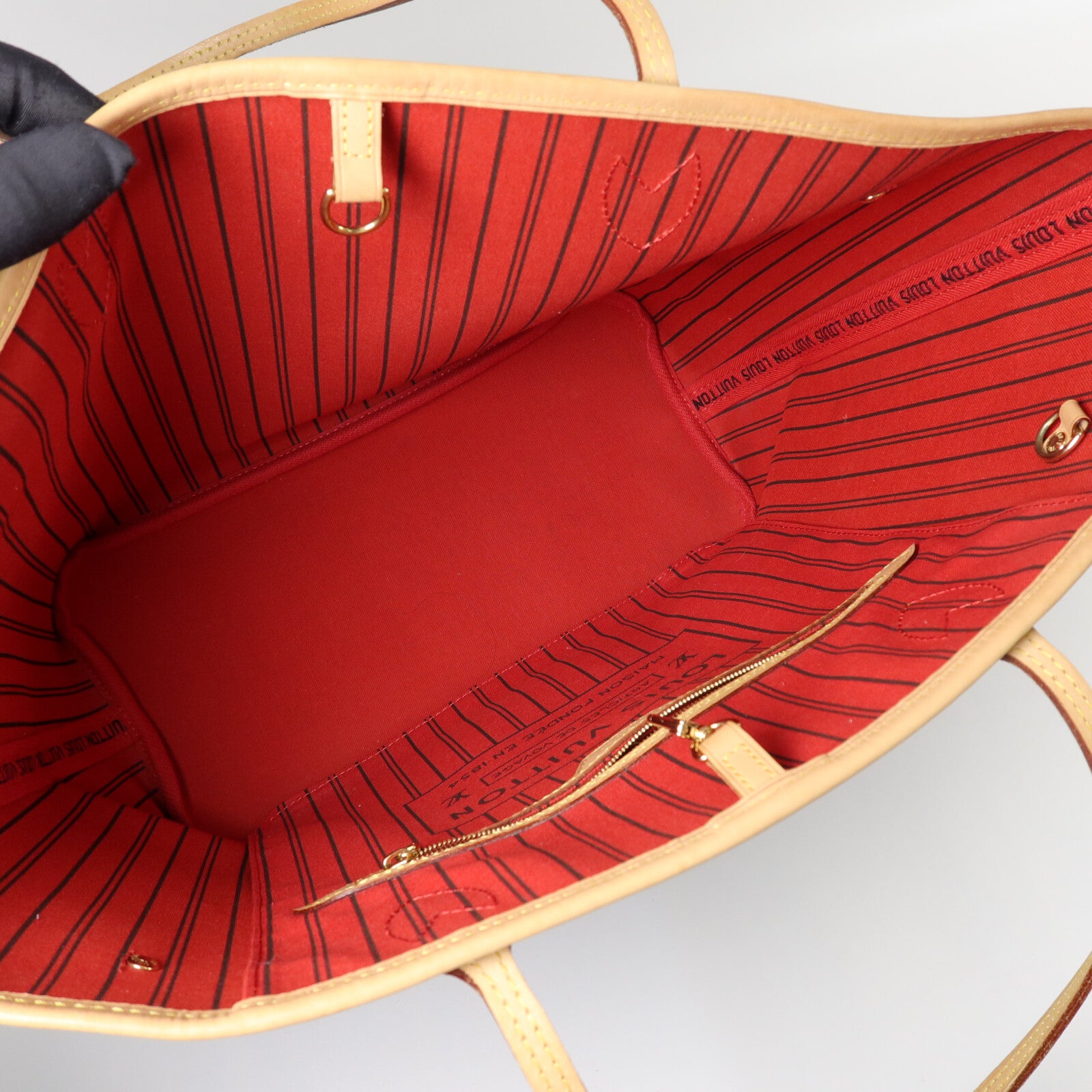 LOUIS VUITTON Monogram Neverfull MM手挽袋