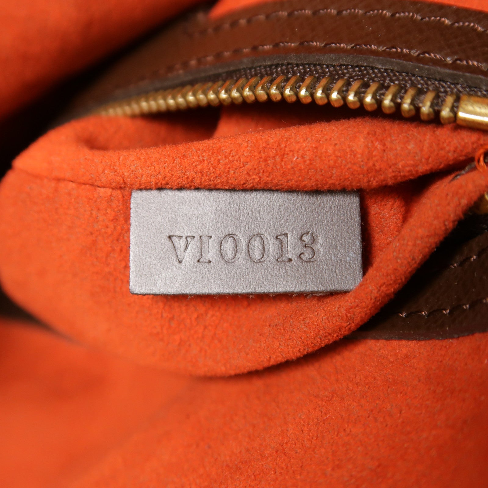 LOUIS VUITTON Damier Brera金扣手挽袋