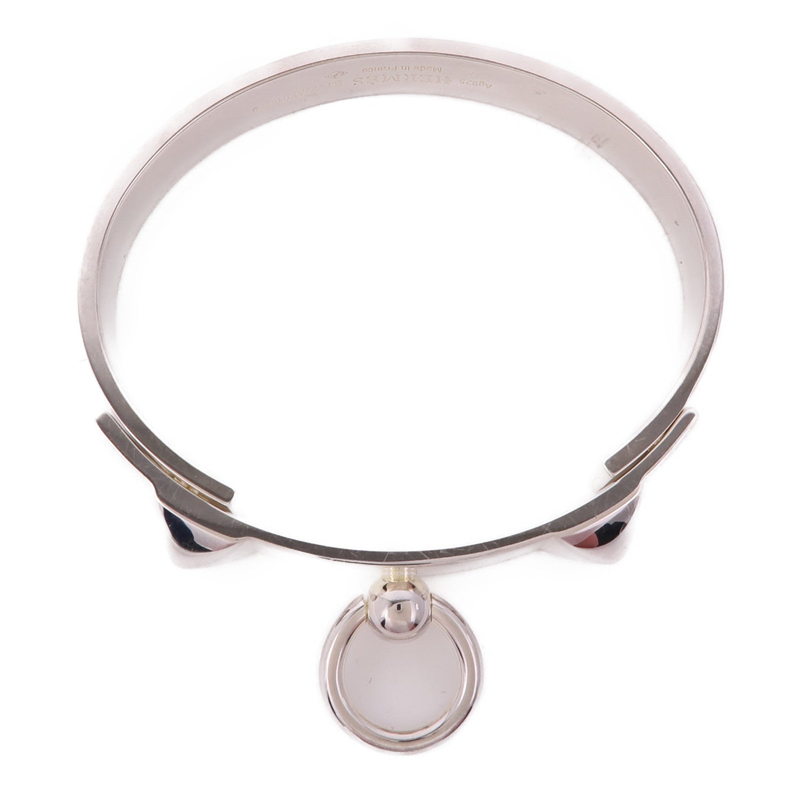 HERMES 925純銀Collier de Chien Bracelet手鐲
