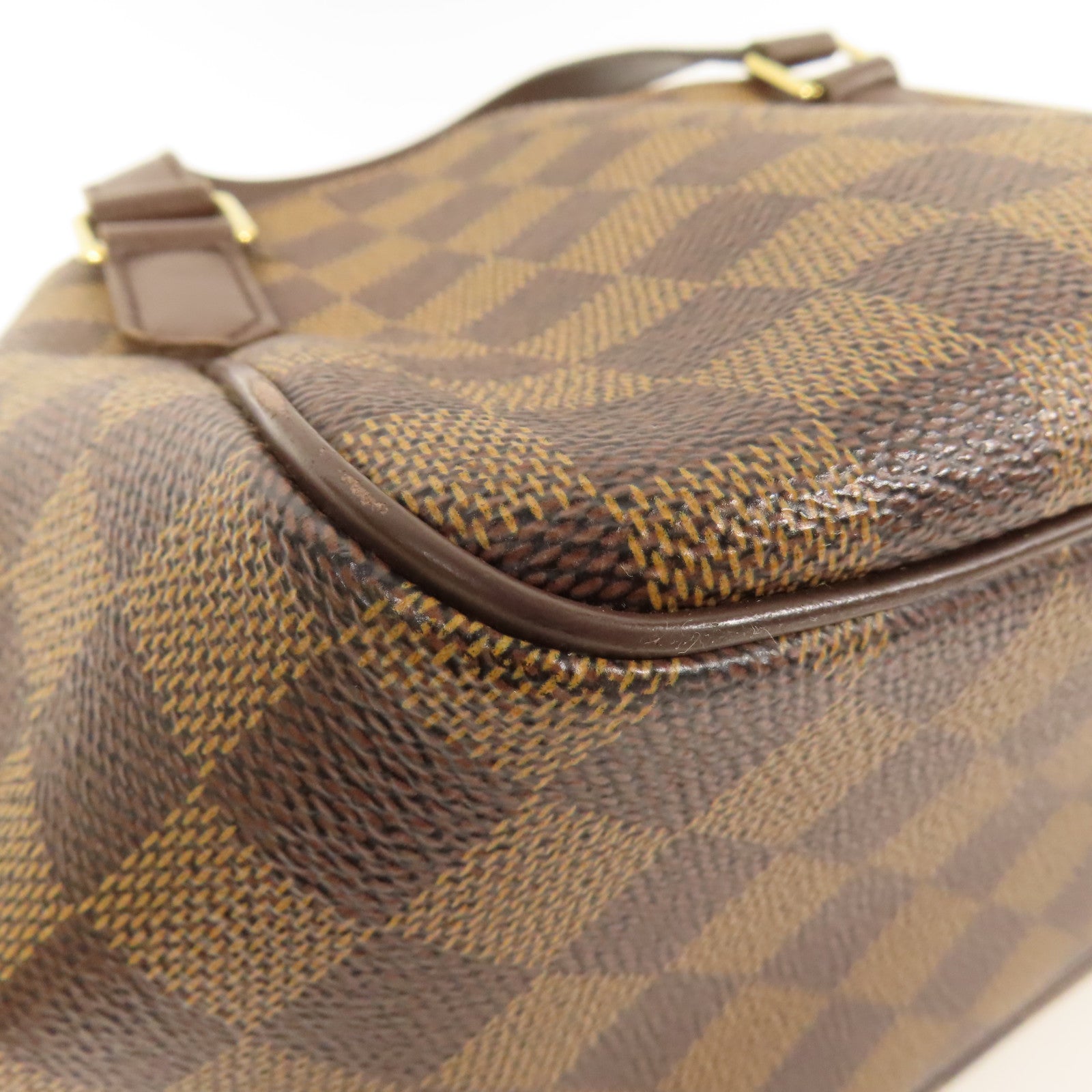 LOUIS VUITTON GHW Belem PM Hand Bag N51173 Damier Brown