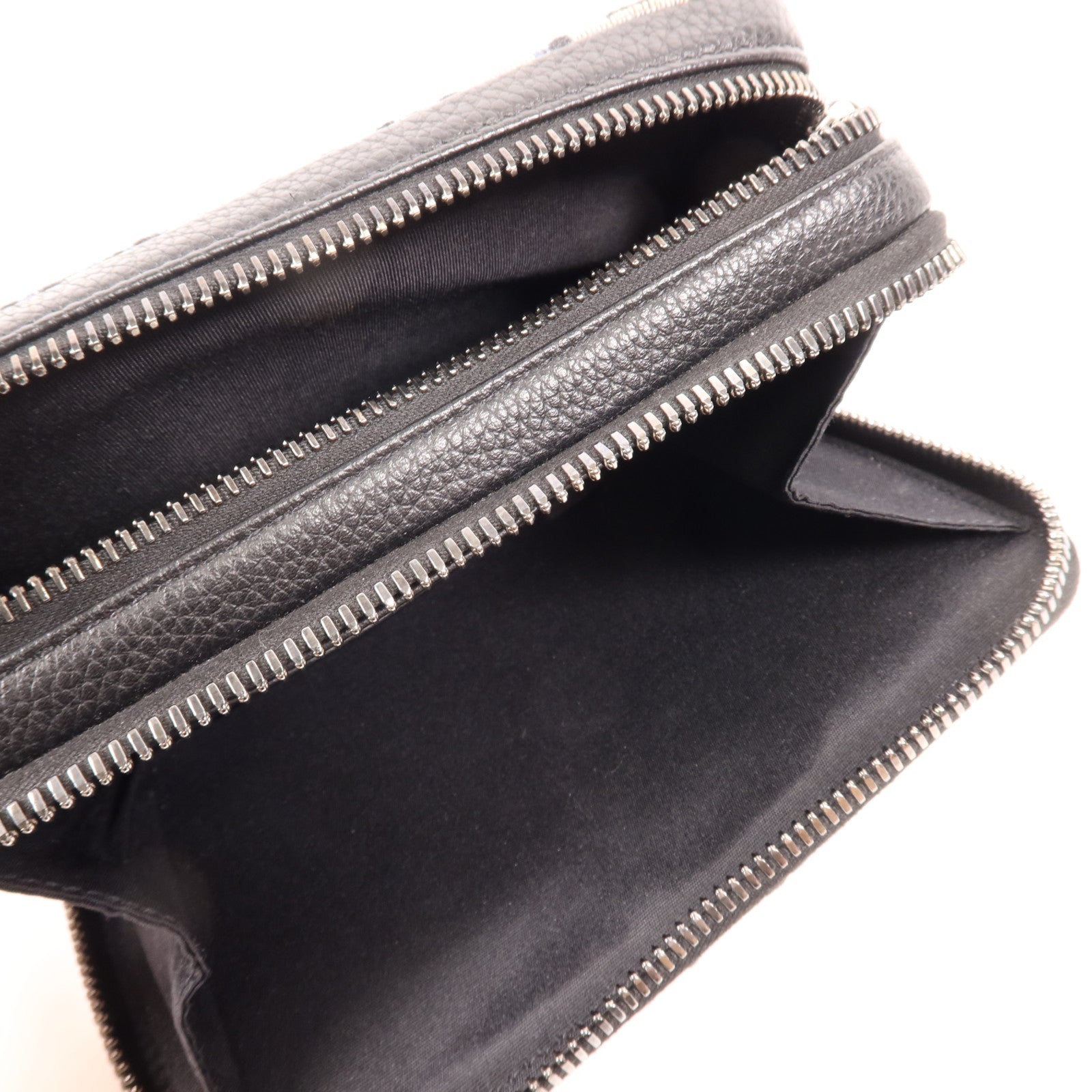 Dior 帆布Zipped Pouch With Strap銀扣肩背袋