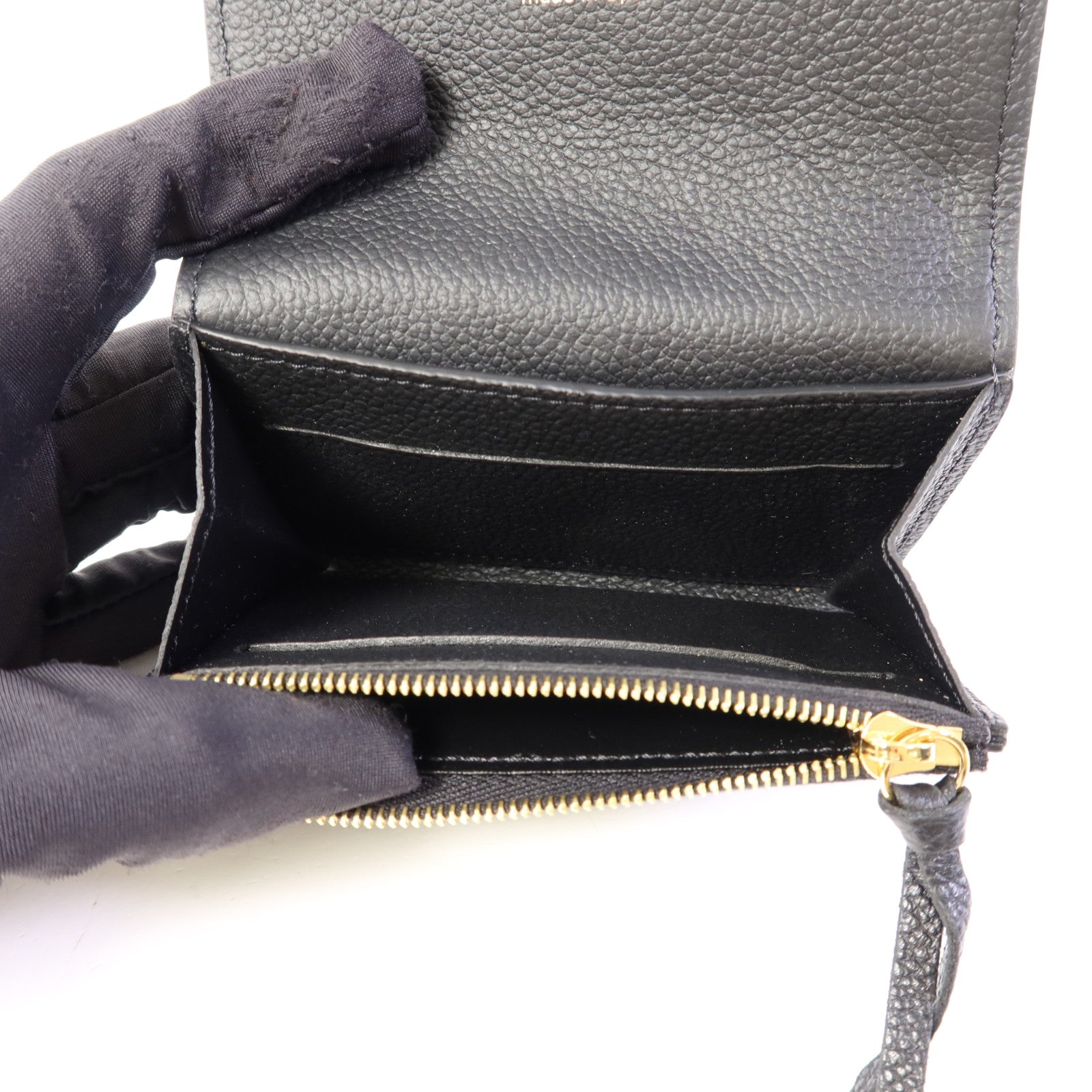 LOUIS VUITTON Monogram Empreinte Rosalie金扣錢包