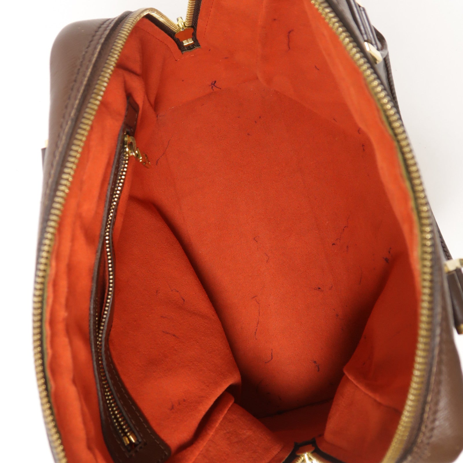 LOUIS VUITTON Damier Brera金扣手挽袋