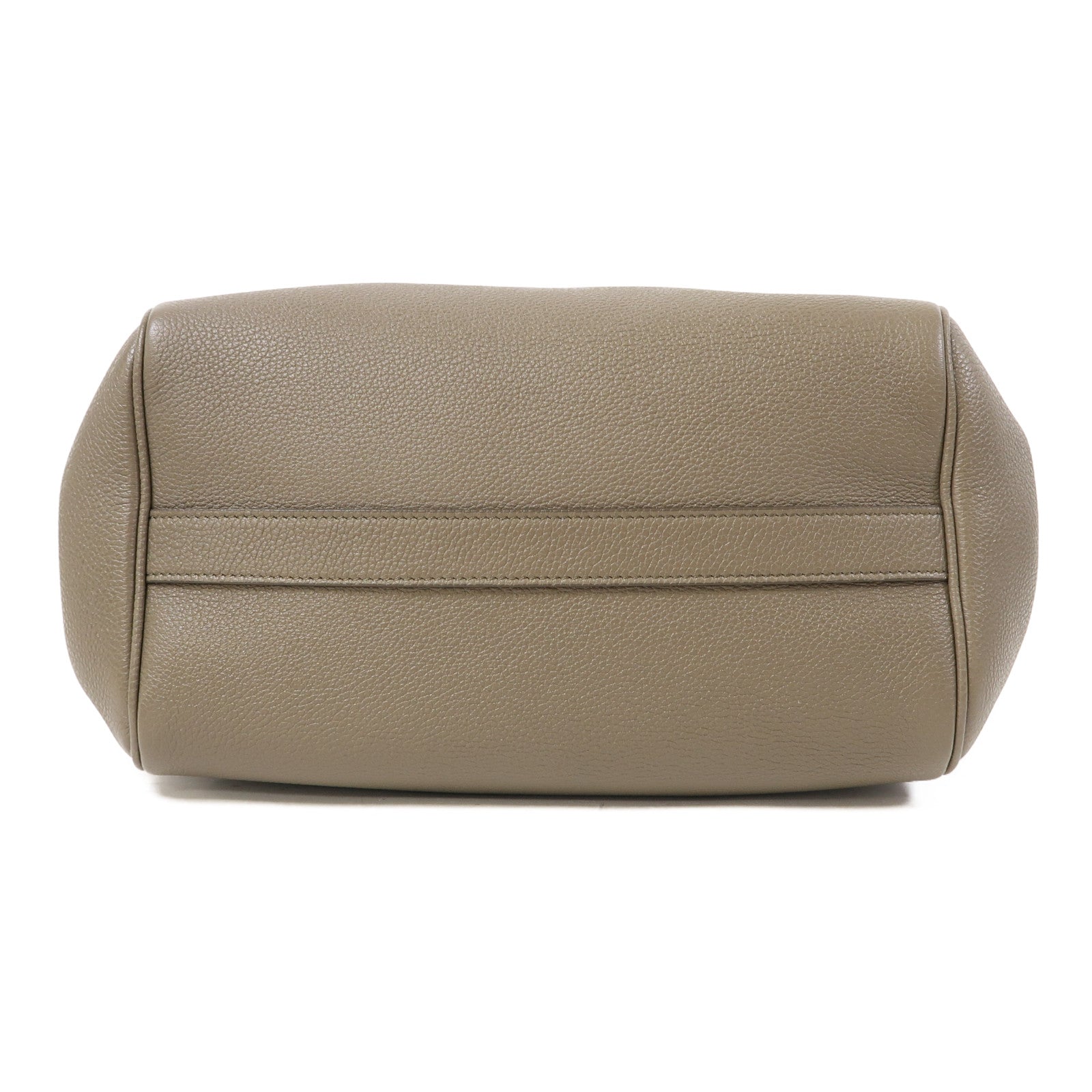 CELINE 【激減優惠】牛皮皮革Folded Cabas金扣手挽肩背兩用袋灰色