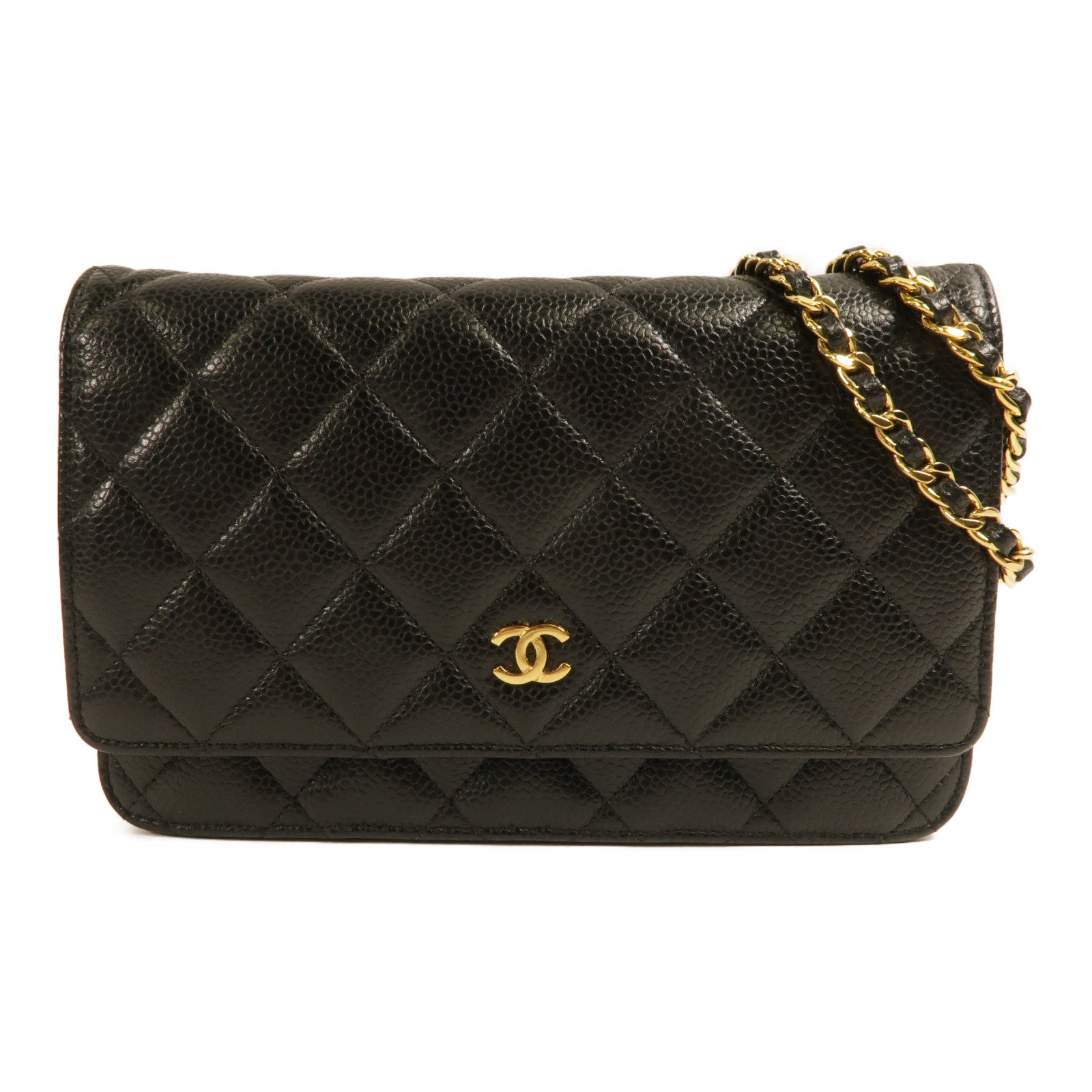 CHANEL 牛皮皮革WOC Wallet On Chain肩背袋