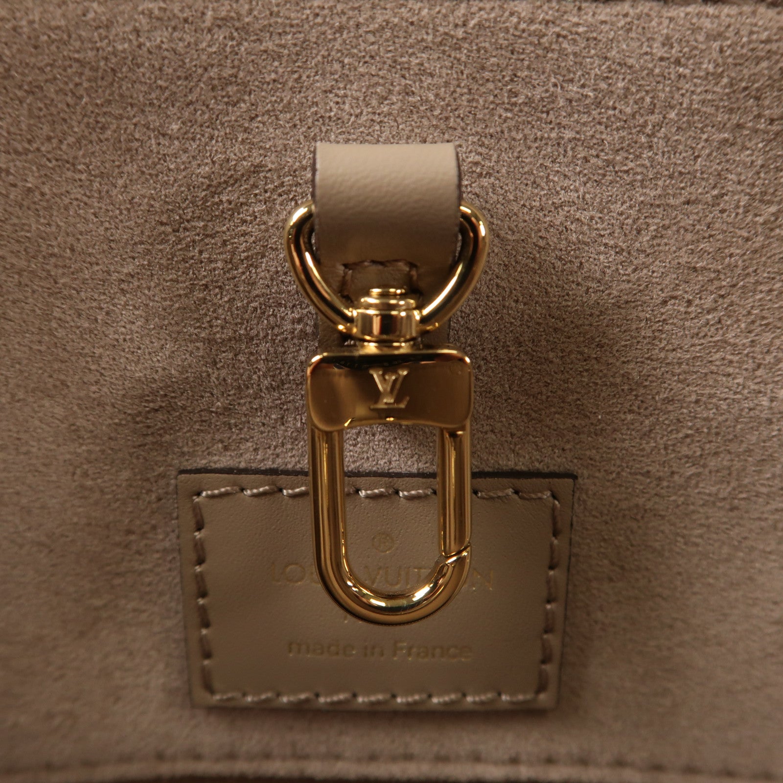 LOUIS VUITTON Empreinte皮革OnTheGO金扣手挽肩背兩用袋