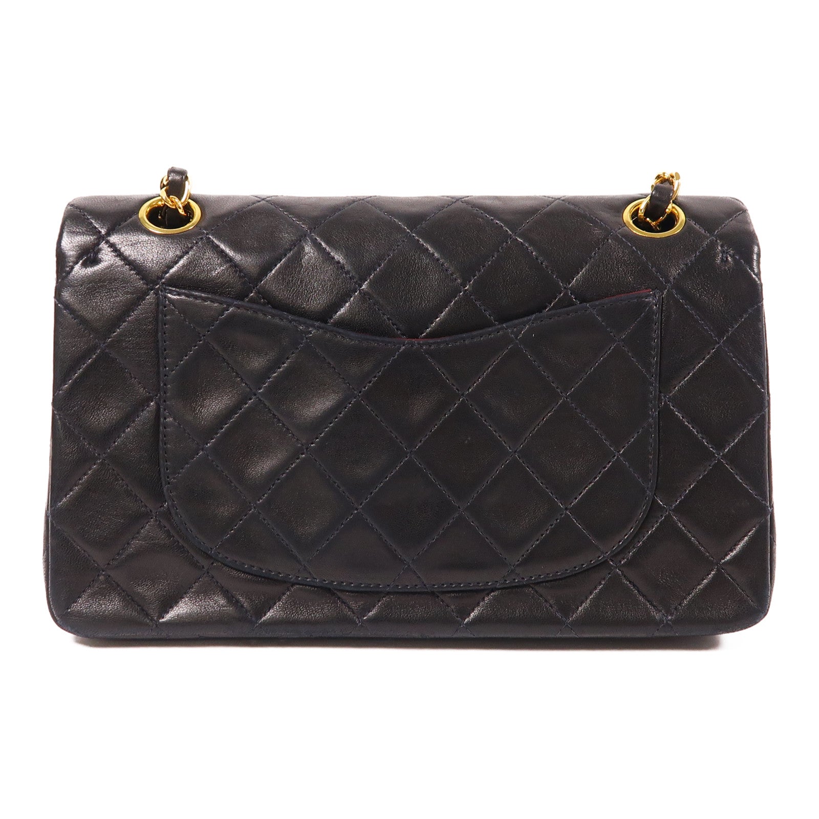 CHANEL 羊皮皮革Classic 23金扣鏈帶肩背袋