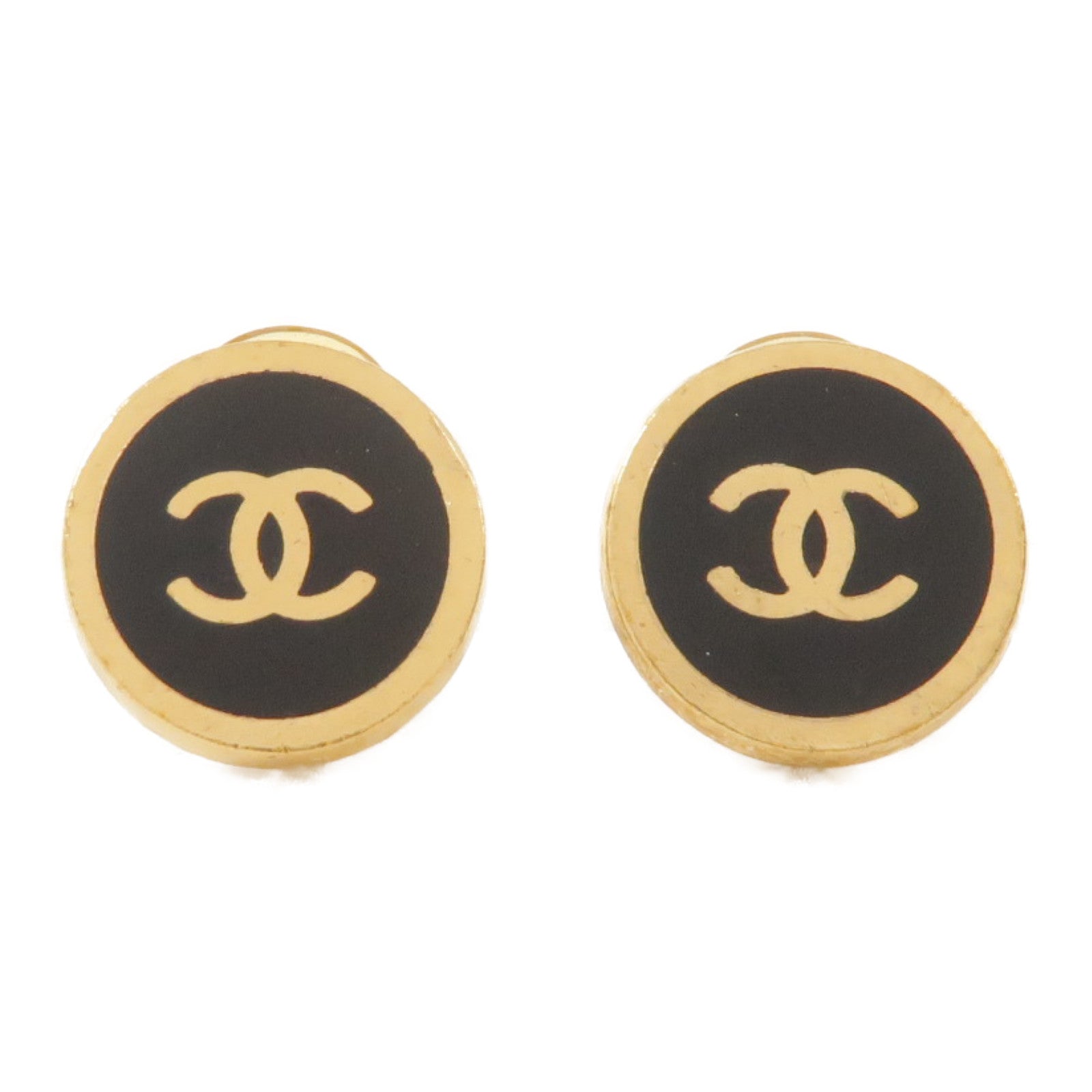 CHANEL 金屬Earrings耳環金色