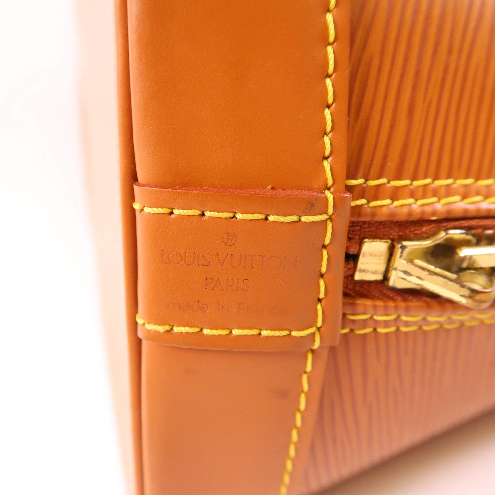 LOUIS VUITTON Epi Alma金扣手挽袋