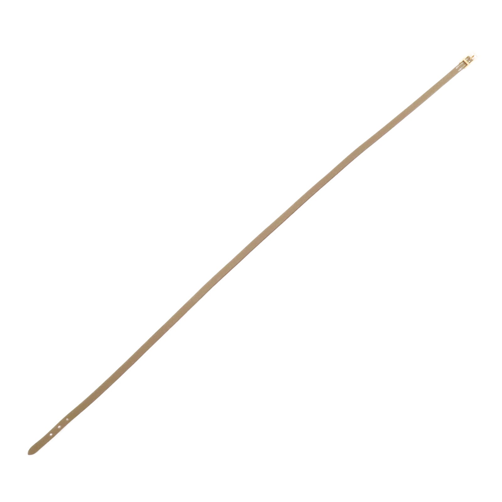 HERMES 【激減優惠】Swift皮革Cuir Hapi Bracelet金扣手鐲18 Etoupe