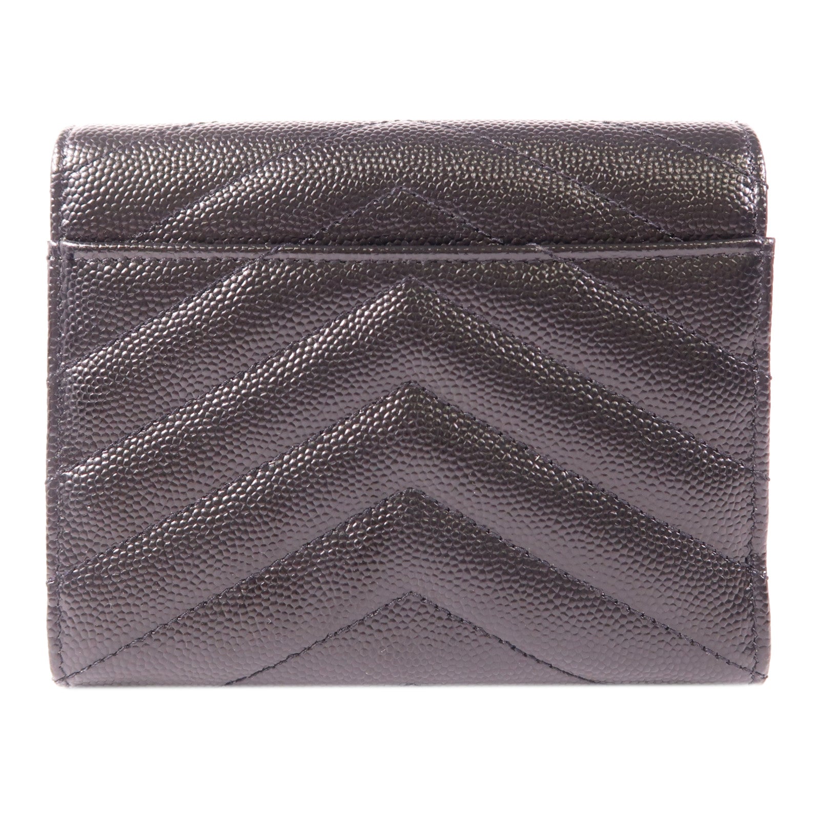 SAINT LAURENT 牛皮皮革Wallet金扣錢包