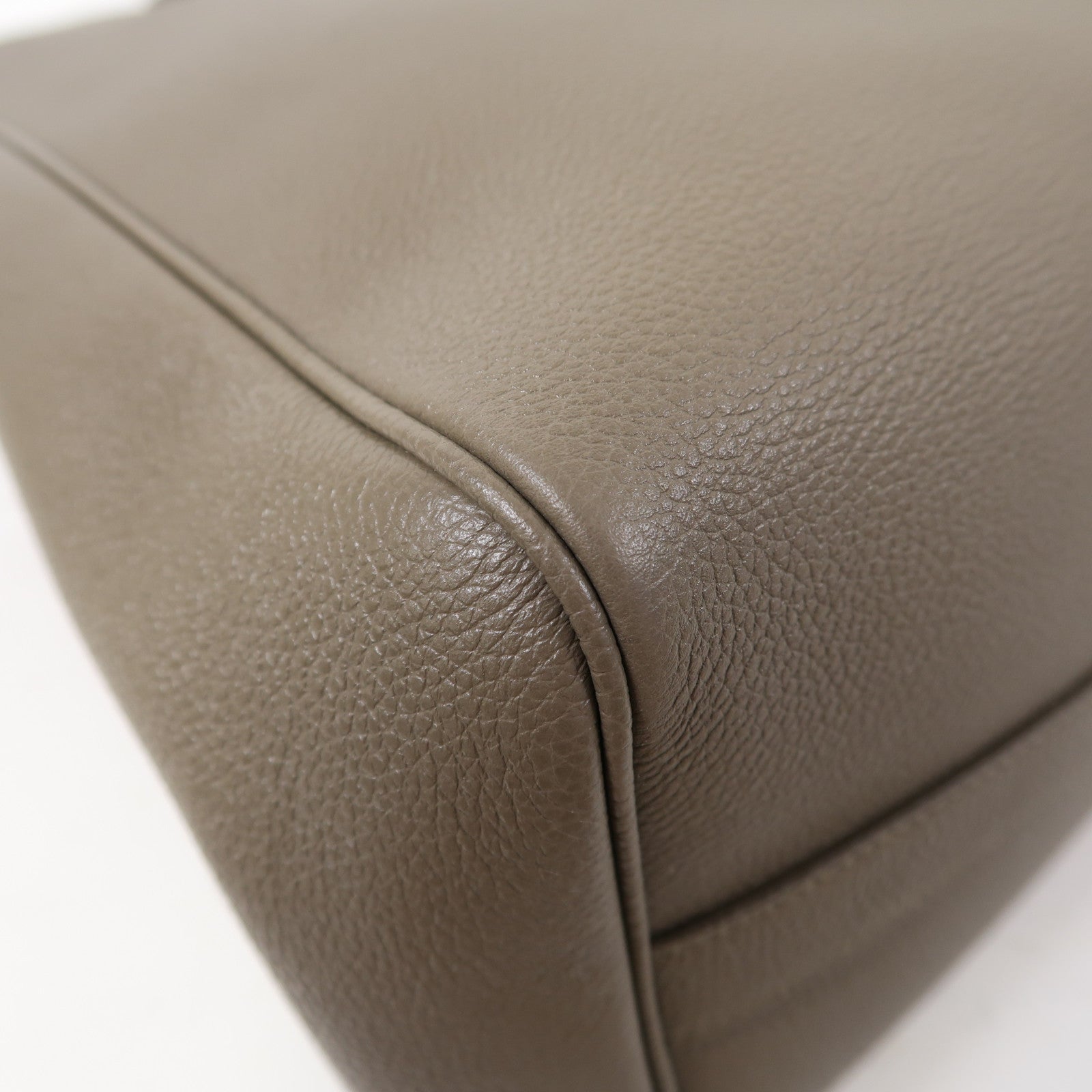 CELINE 【激減優惠】牛皮皮革Folded Cabas金扣手挽肩背兩用袋灰色