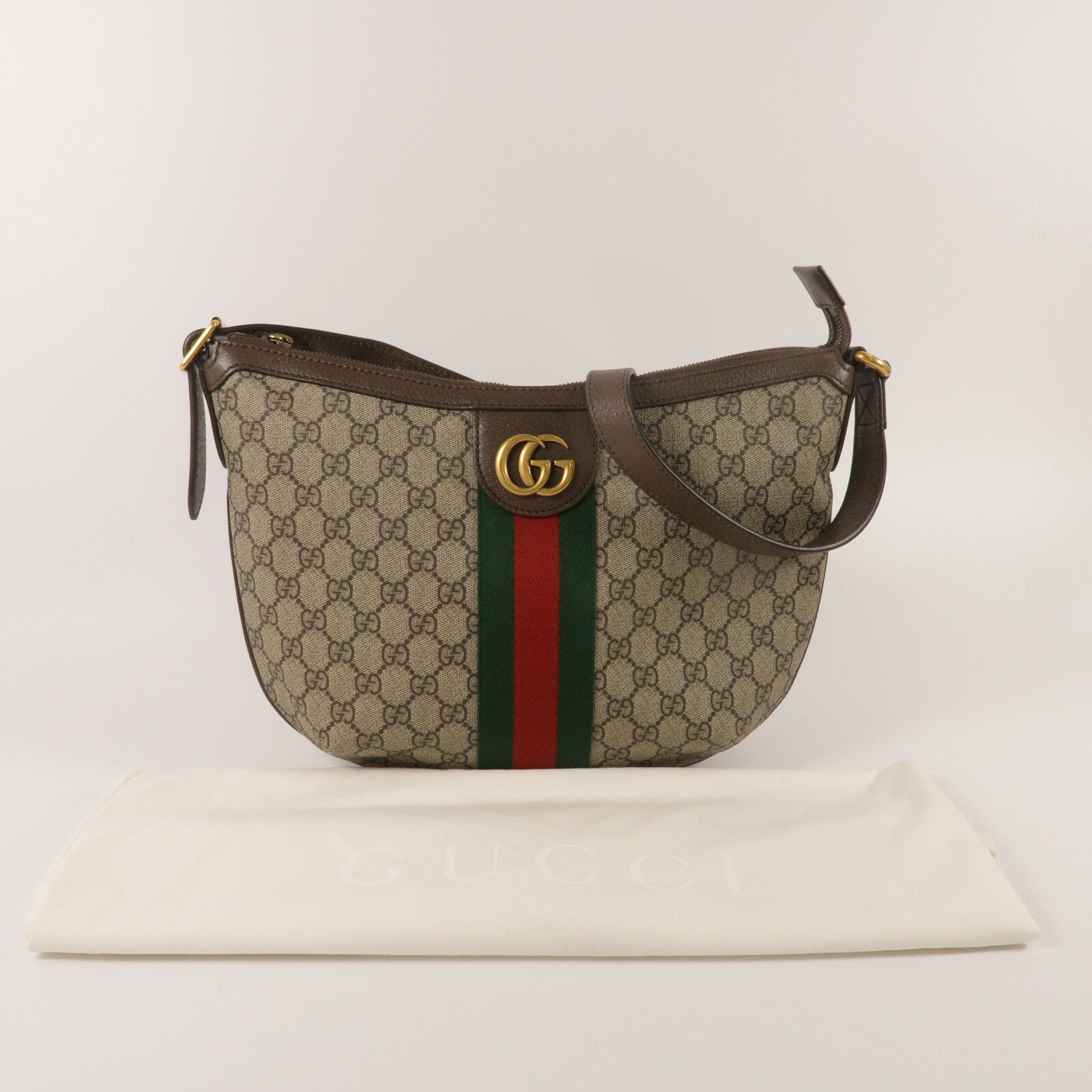 GUCCI 塗層帆布Ophidia Small Shoulder Bag肩背袋