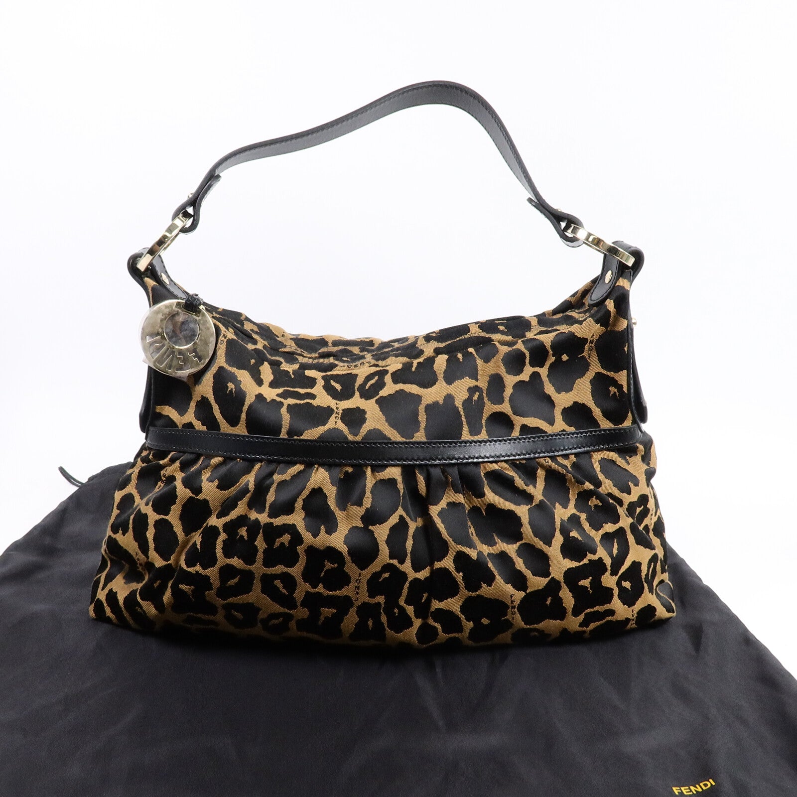 FENDI 帆布Chef Hobo肩背袋