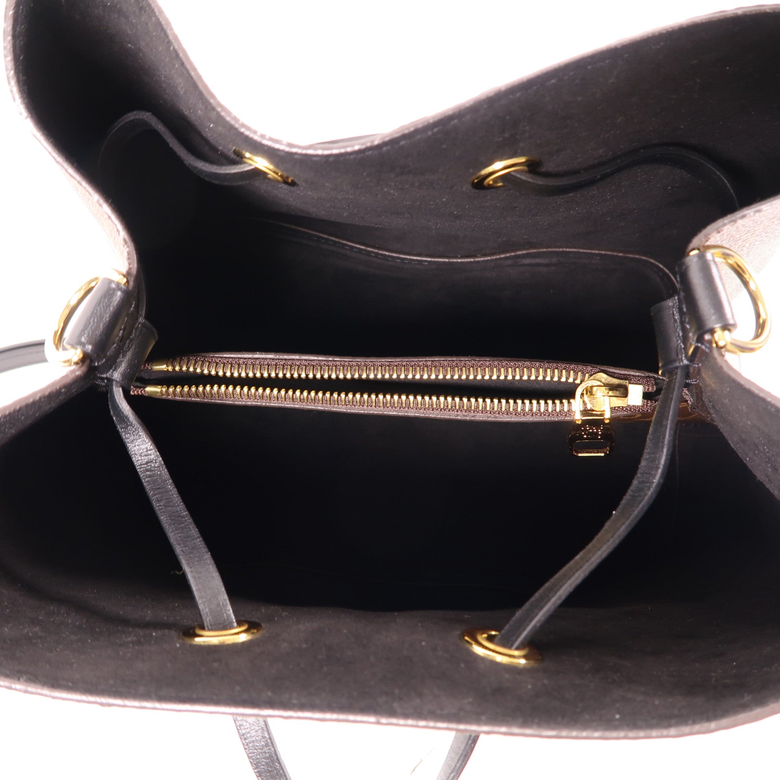 LOUIS VUITTON Monogram Neo Noe MM金扣肩背袋啡色