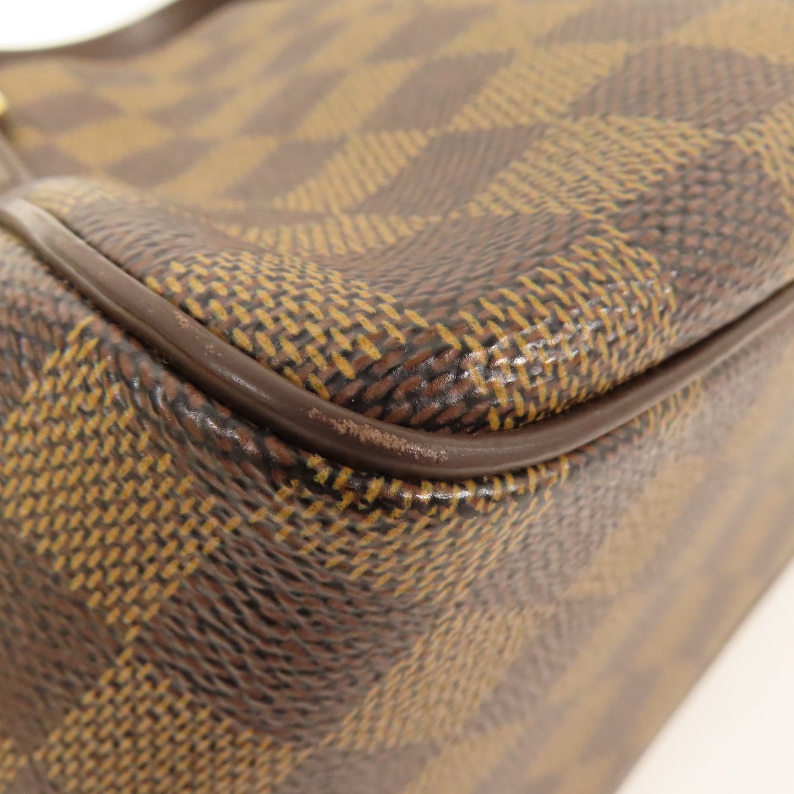 LOUIS VUITTON GHW Belem PM Hand Bag N51173 Damier Brown