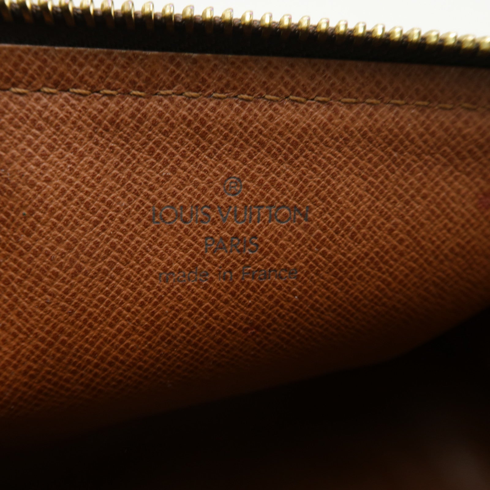 LOUIS VUITTON 【激減優惠】Monogram Papillon GM金扣肩背袋棕色
