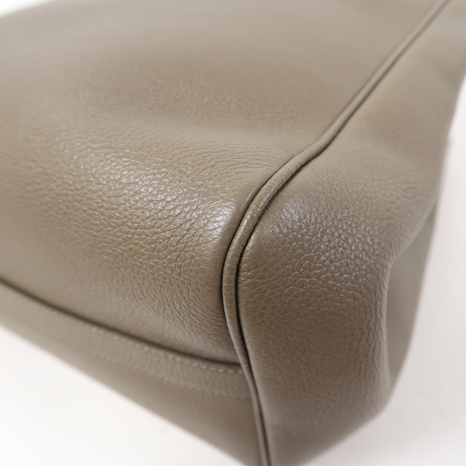 CELINE 【激減優惠】牛皮皮革Folded Cabas金扣手挽肩背兩用袋灰色